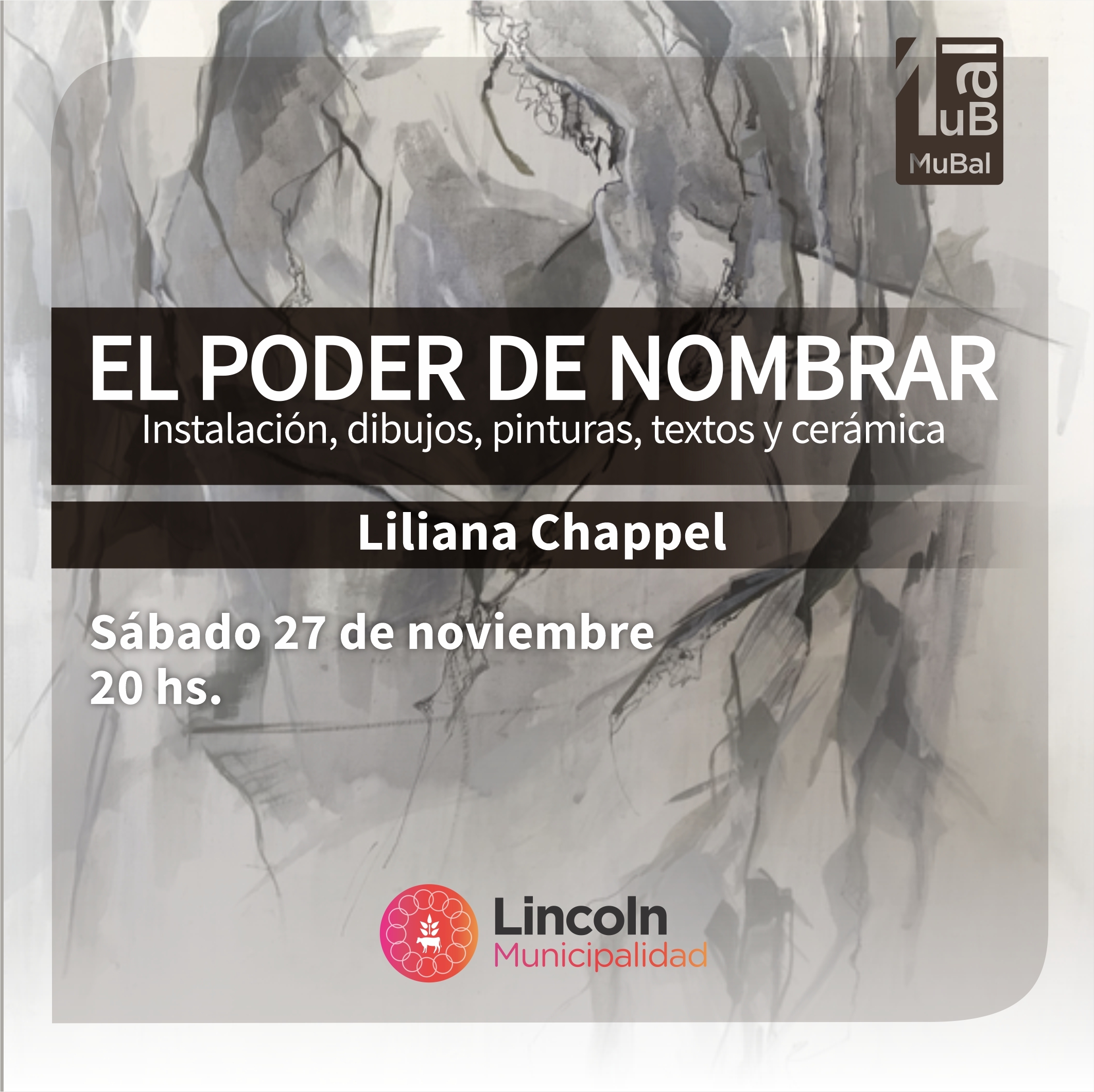 Liliana Chappel presenta “El poder de nombrar” en el MuBal