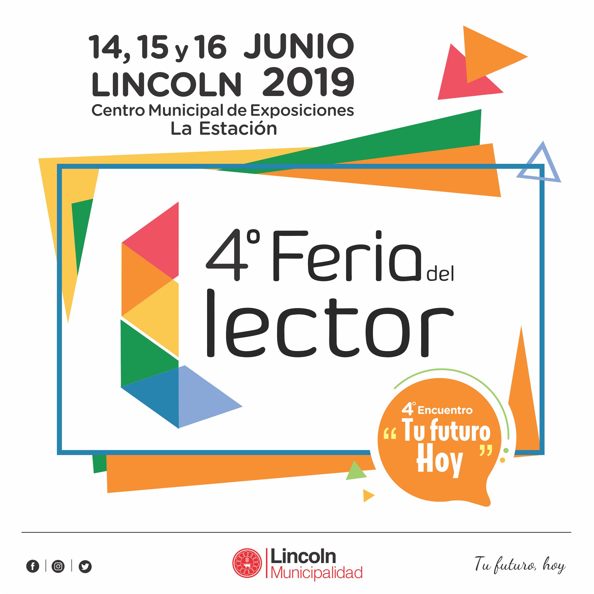 Este finde, llega la 4° Feria del Lector