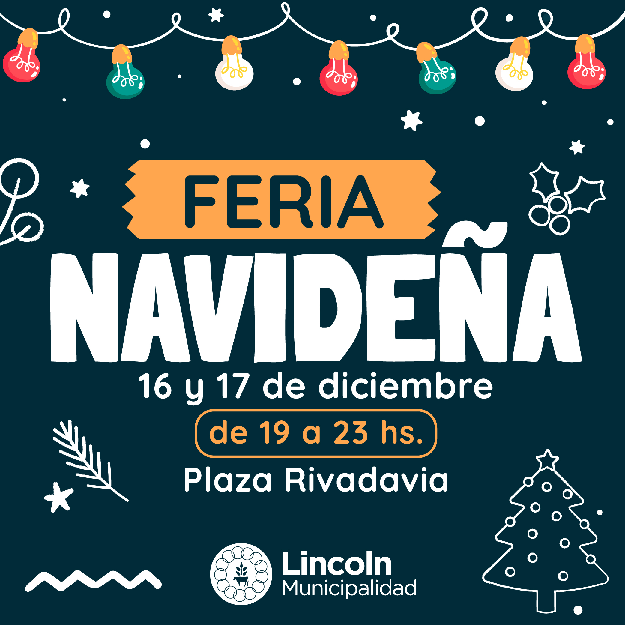 Se viene una nueva edición de la “Feria Navideña”