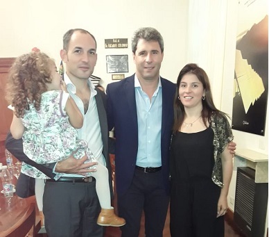 El gobernador de San Juan recibió a funcionarios de la Red de Pacto Global