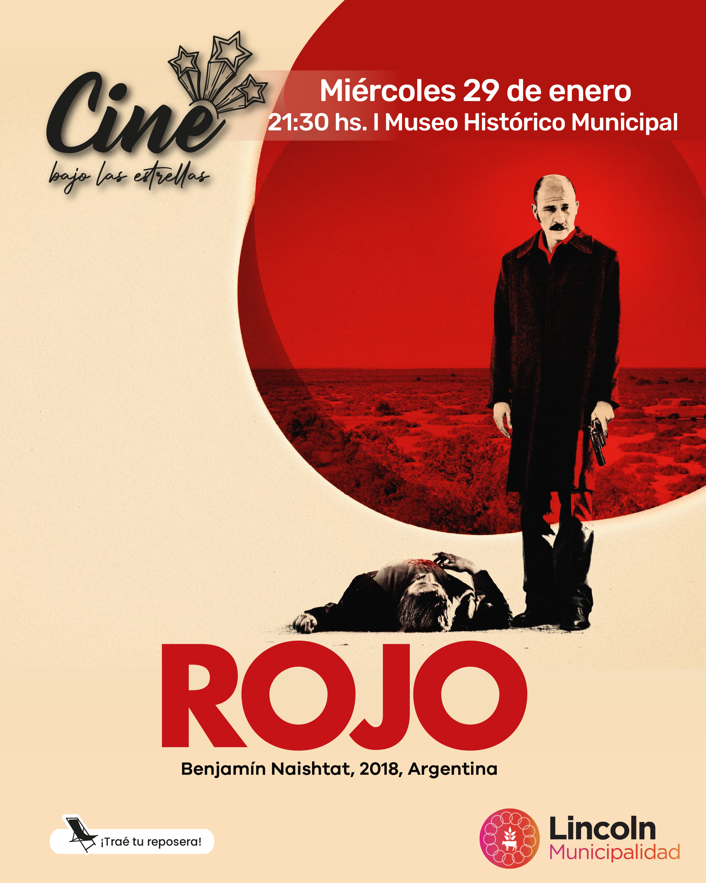 Este miércoles, “Cine bajo las estrellas” en el Parque