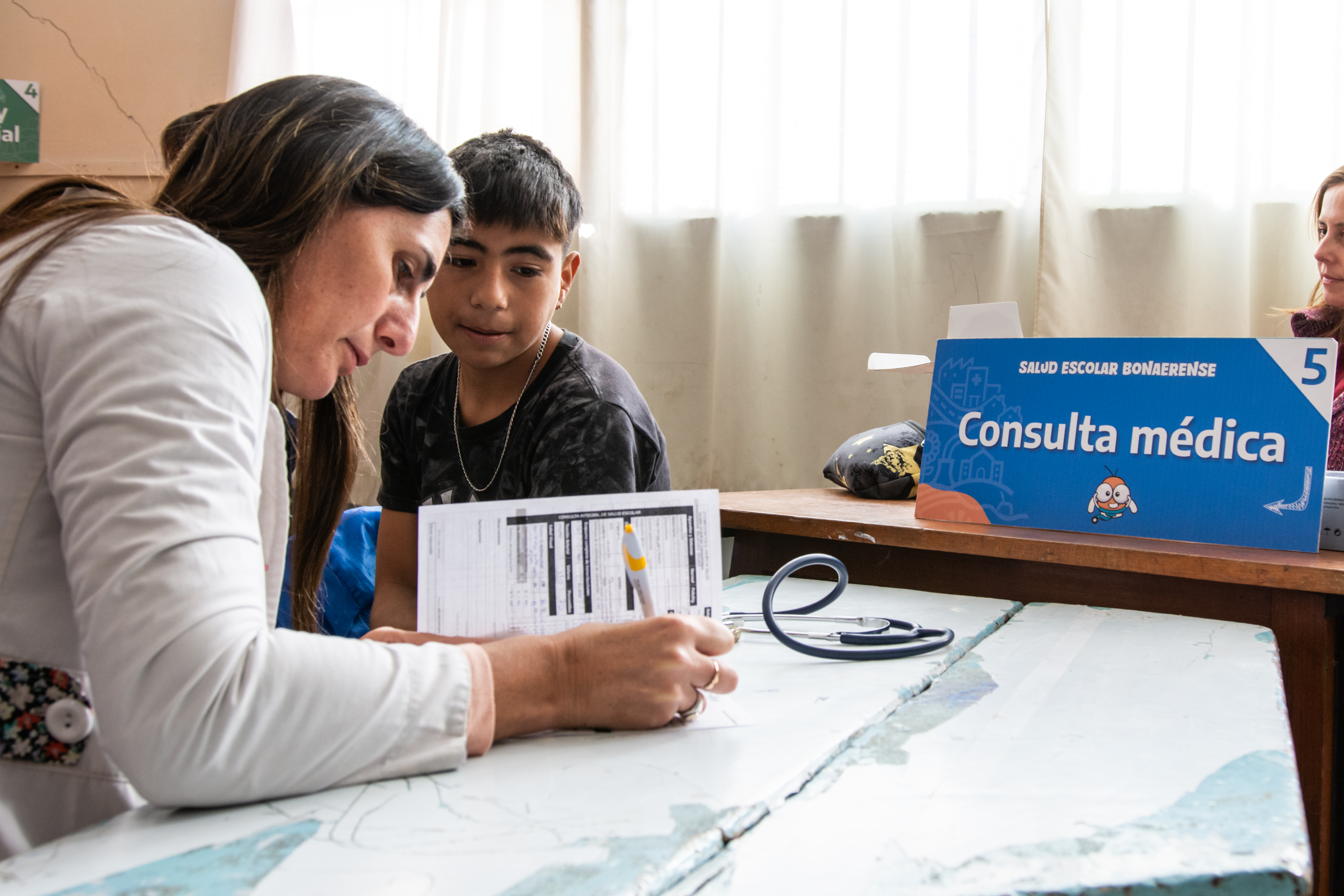 El programa de “Salud Escolar” recorre las escuelas primarias del Lincoln