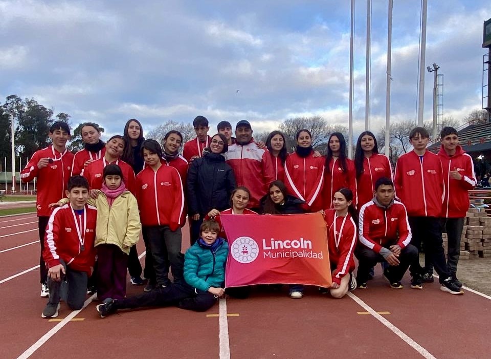 Destacada participación de los atletas linqueños en el Provincial U-16 y U-18
