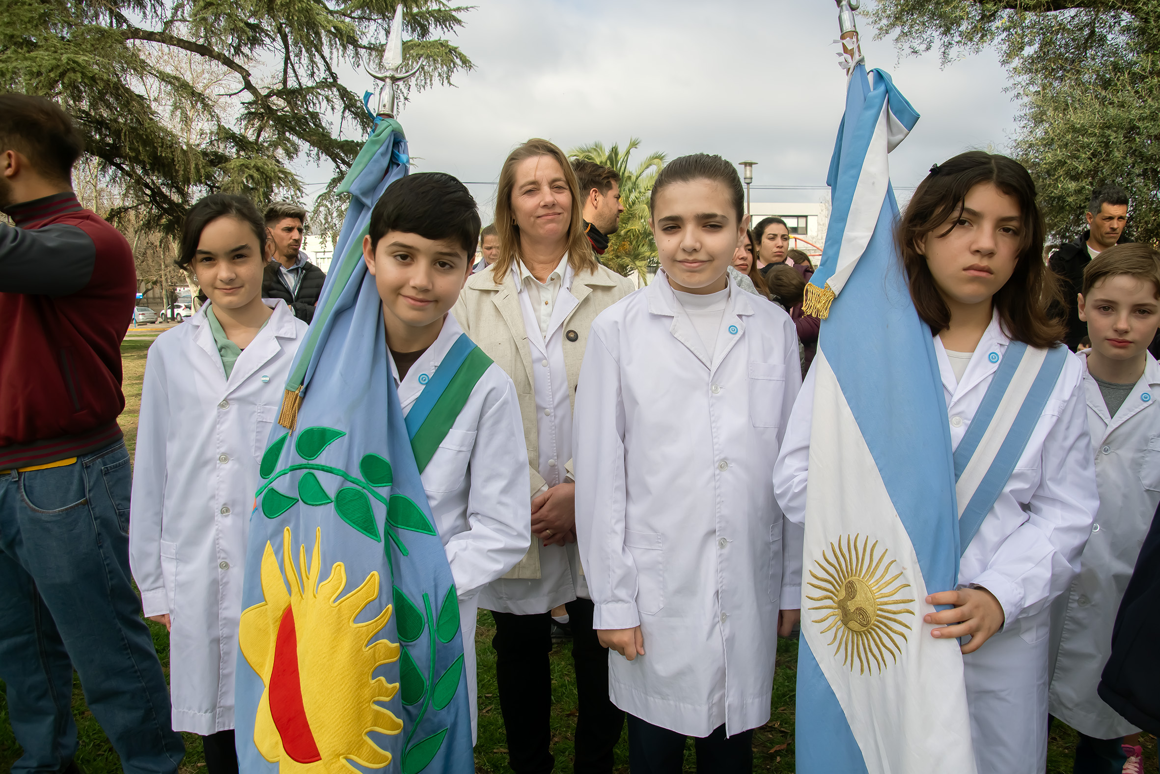 En plaza Sarmiento, se conmemoró el "Día del Maestro"
