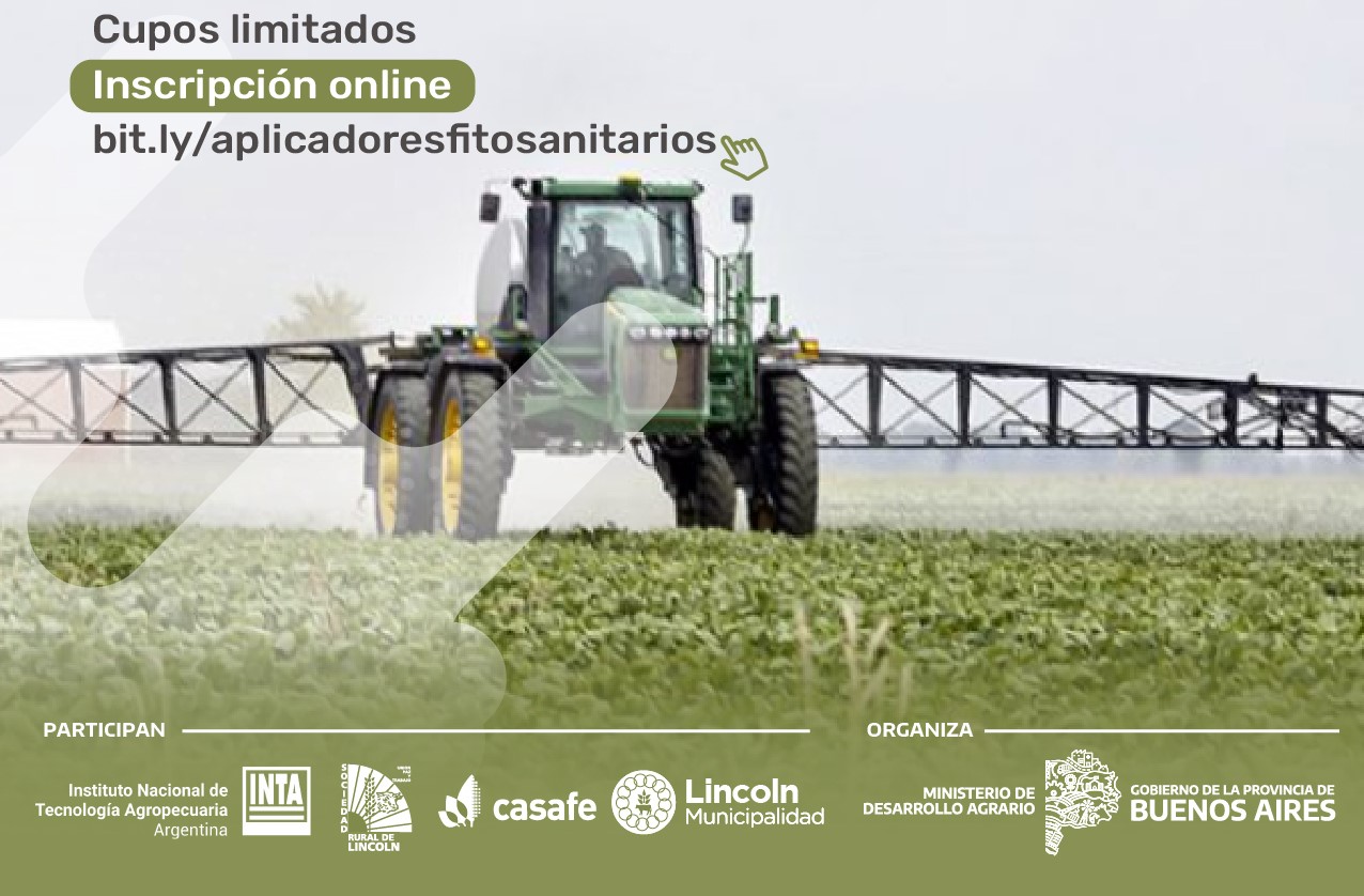 Curso para aplicadores terrestres de fitosanitarios