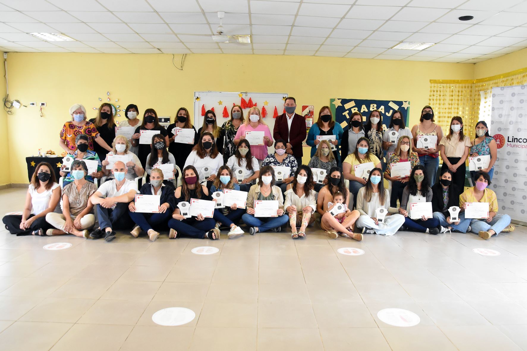 Reconocimiento al equipo de trabajadoras sociales del municipio