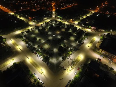 Serenal inauguró la nueva iluminaria LED para los boulevares