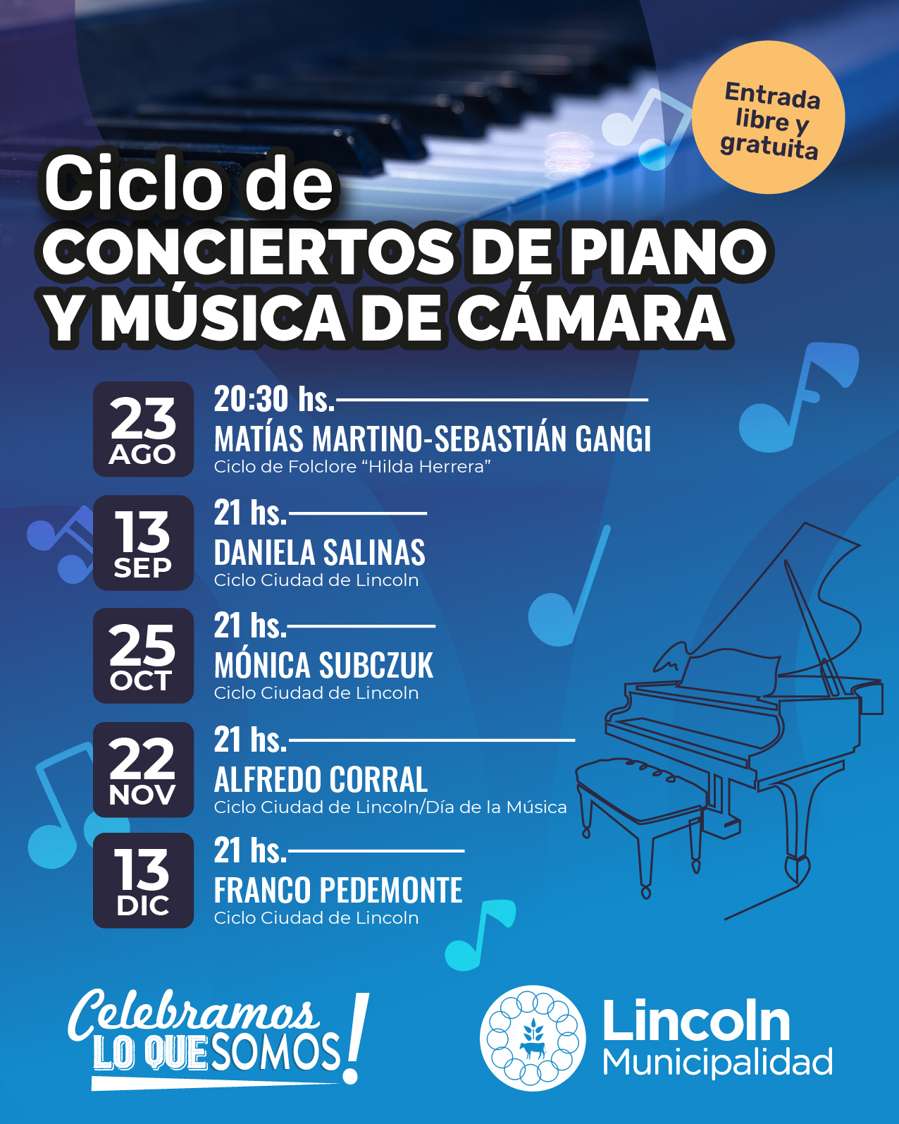 Comienza un nuevo ciclo de conciertos de piano