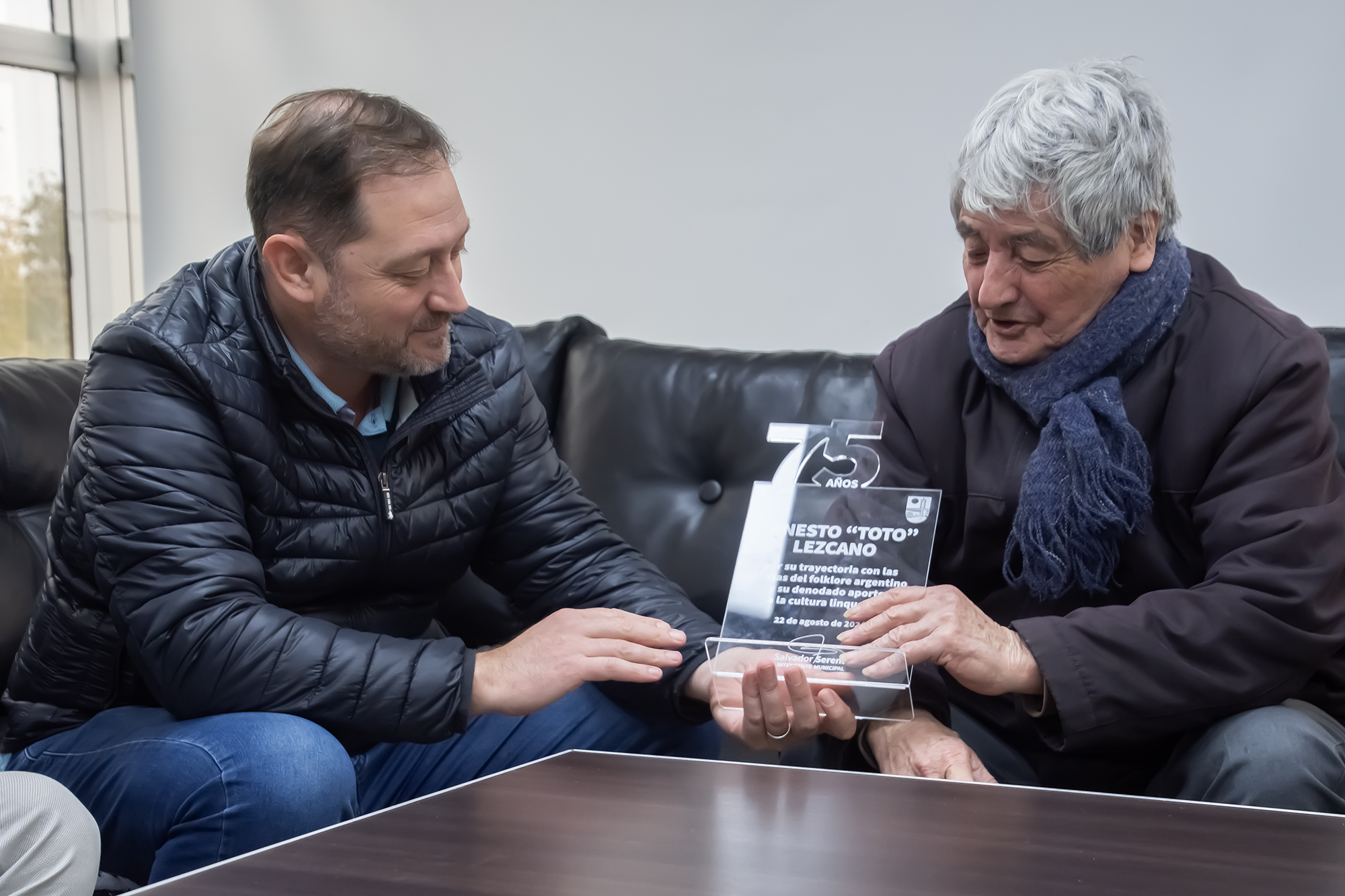 Reconocieron a “Toto” Lezcano por su destacado aporte a la cultura local