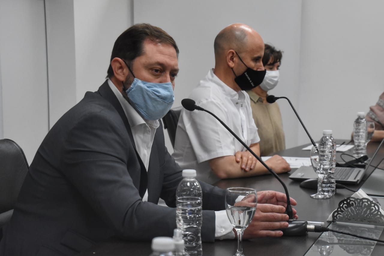 Serenal se refirió a la evolución de los contagios y puso énfasis en los cuidados