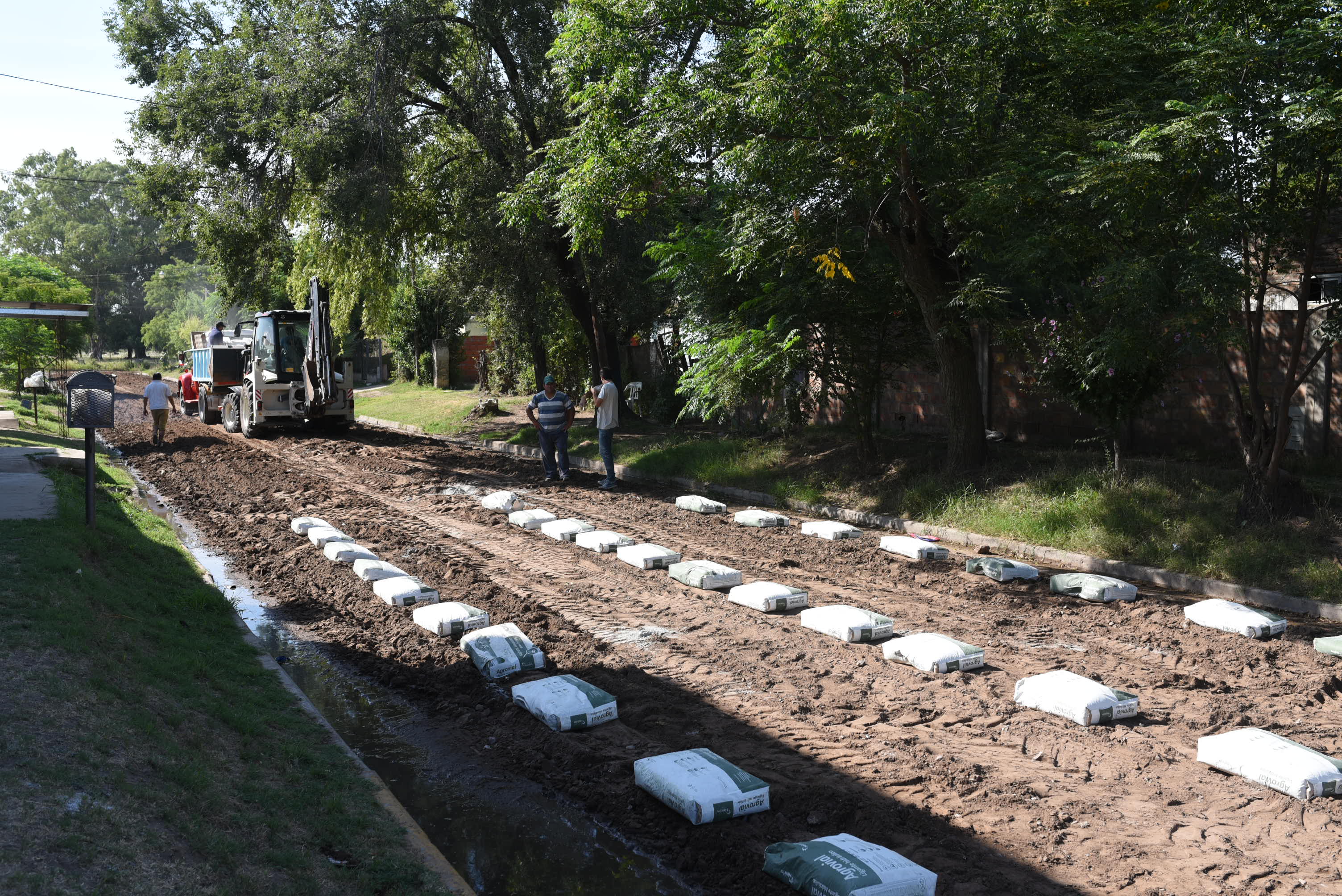 Con éxito, se concretó prueba de estabilizado en calles de la ciudad