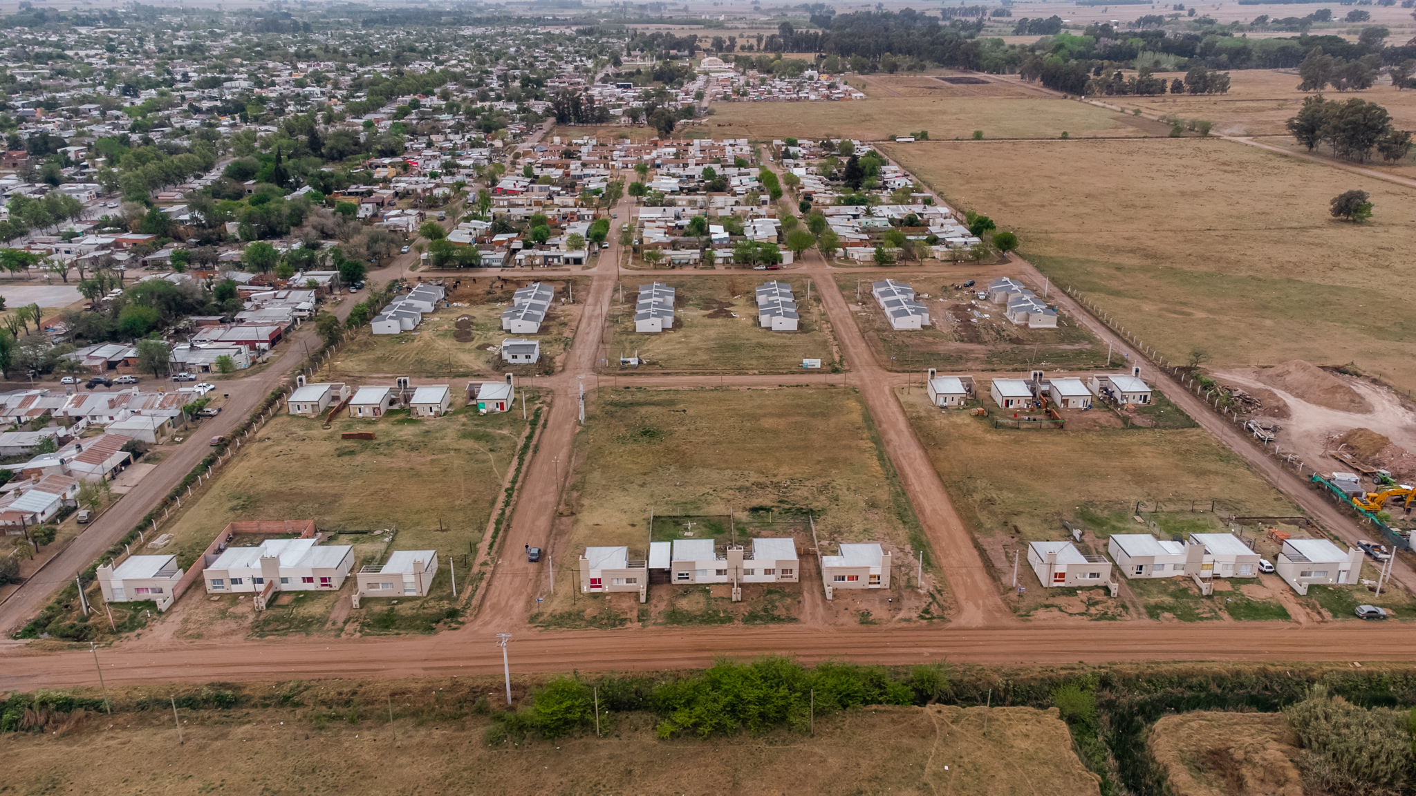 En los próximos días, comenzarán a edificarse las 38 viviendas en el barrio “Eduardo D. Mango”