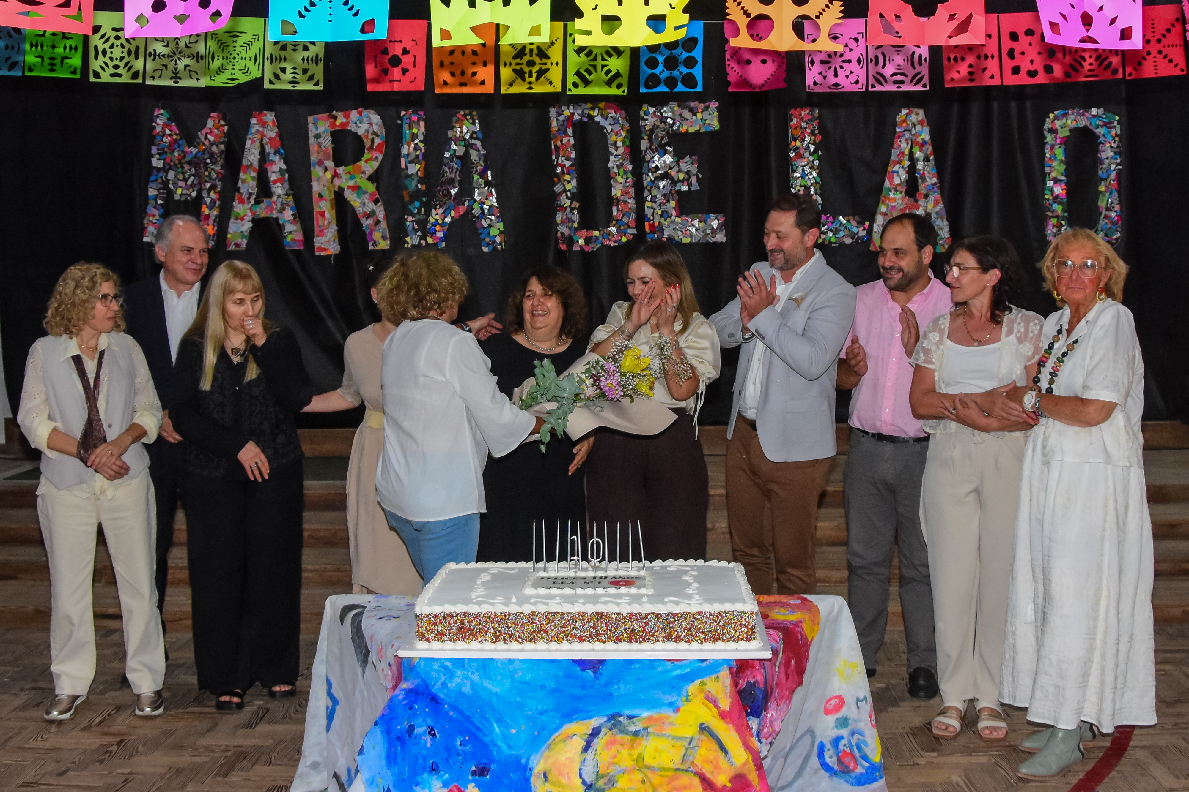La comunidad linqueña celebró el 10° aniversario de la Escuela de Educación Artística N°1