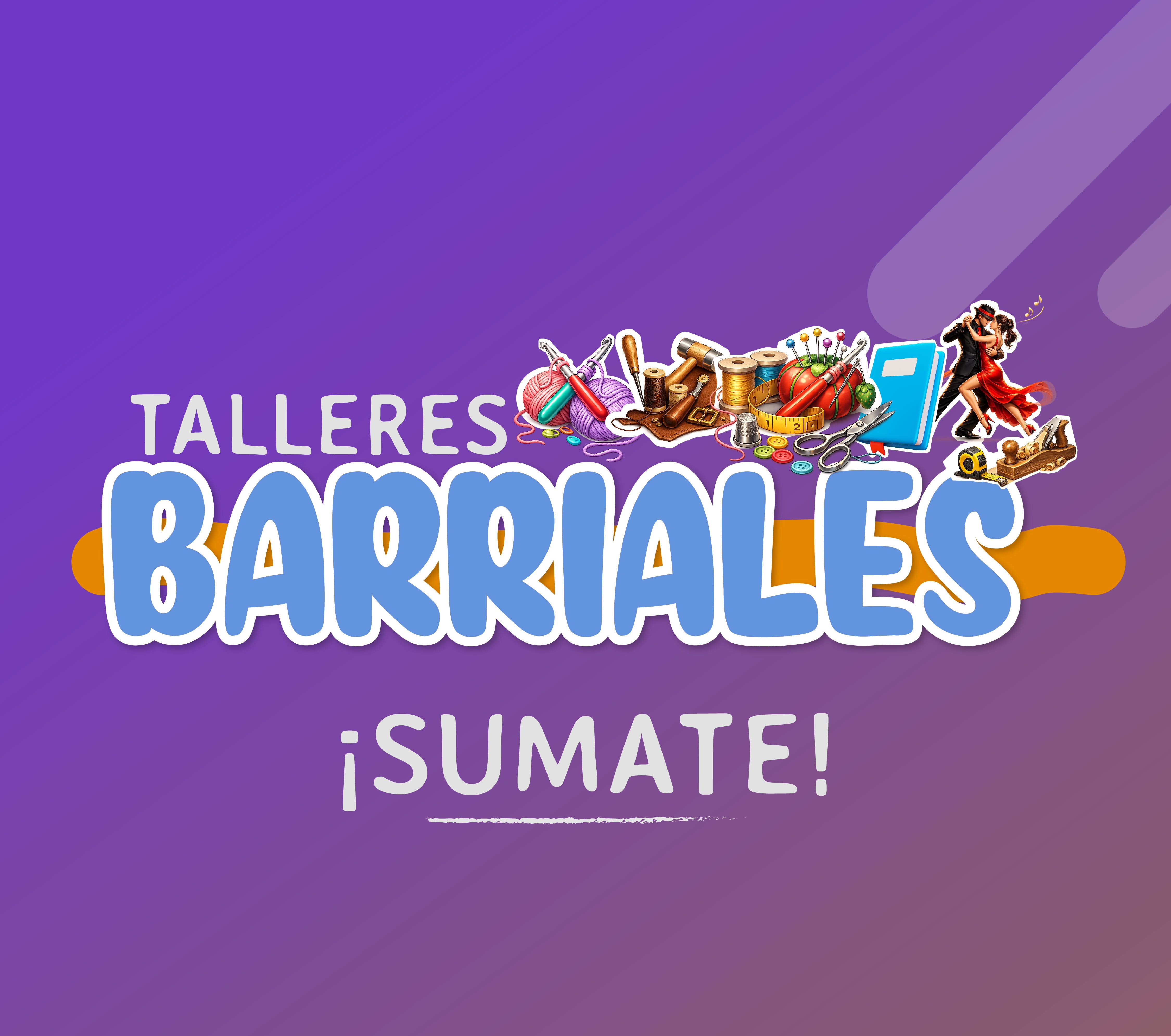 Abre la inscripción a los “Talleres Culturales Barriales 2026”
