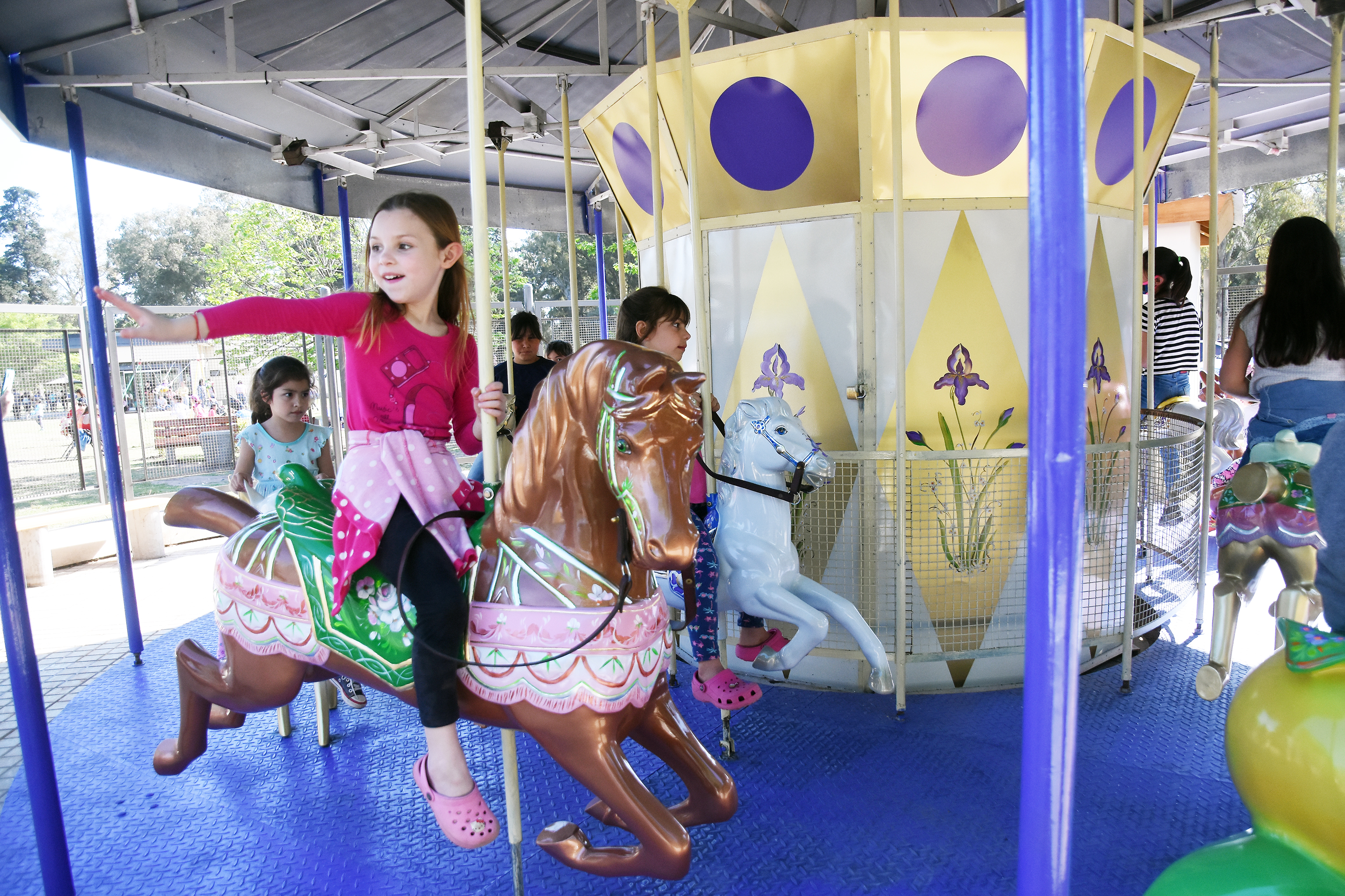 El Parque volvió a brillar con juegos totalmente renovados