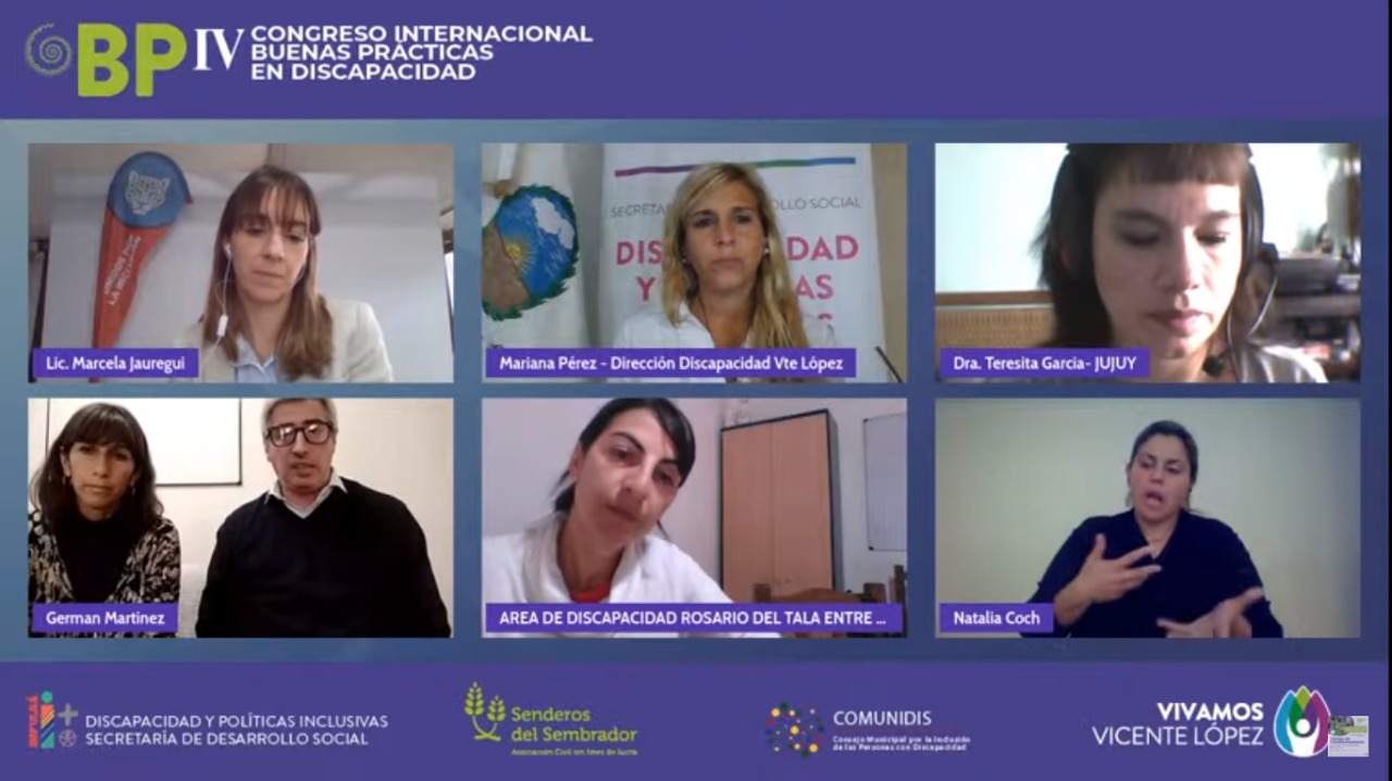 Lincoln disertó en el IV Congreso Internacional de Buenas Prácticas en Discapacidad