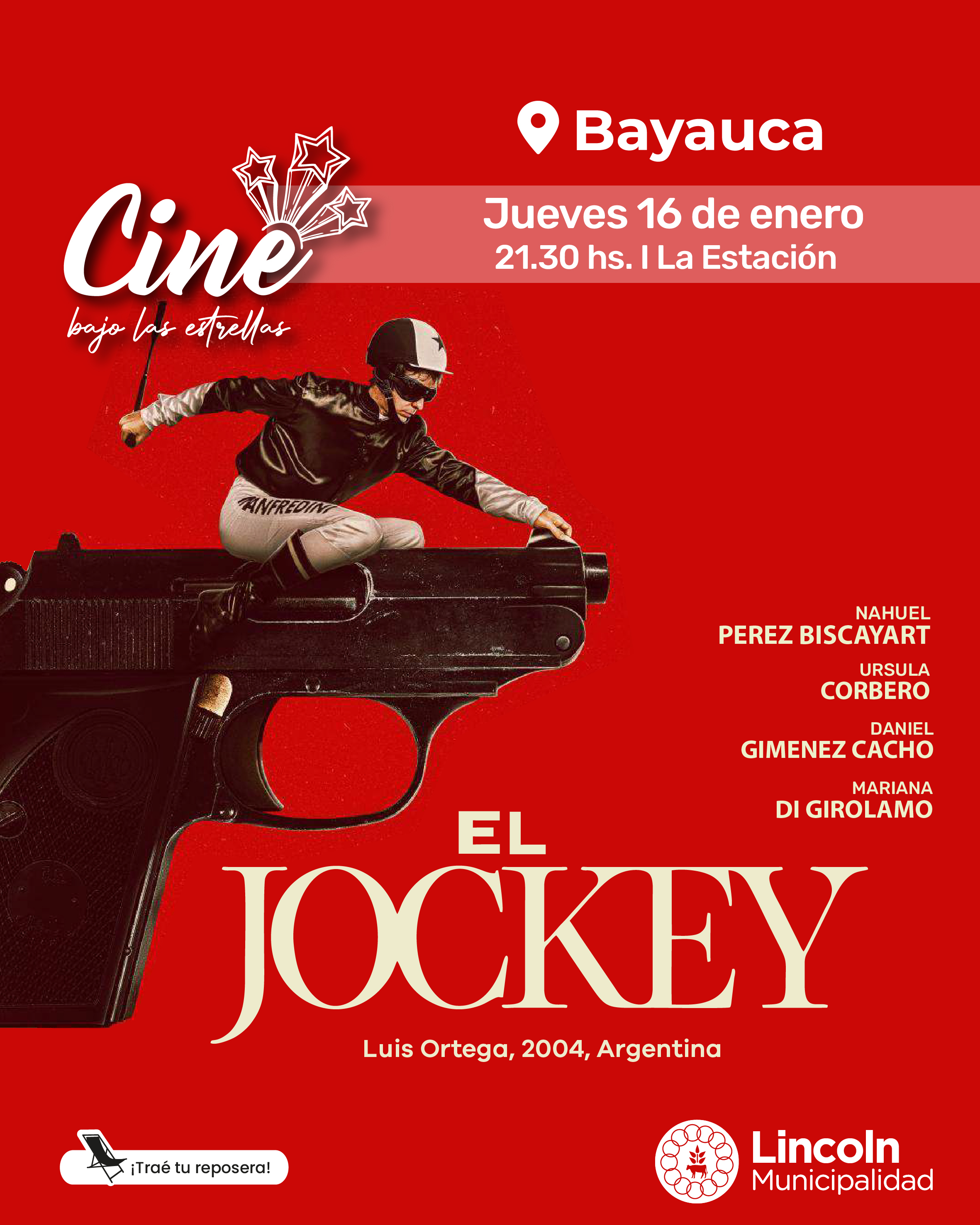 “Cine bajo las estrellas” llega a las localidades