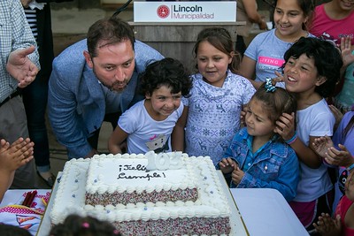 Acto oficial: Roberts celebró su 103° aniversario