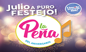 Este domingo “La Peña” regresa a puro festejo