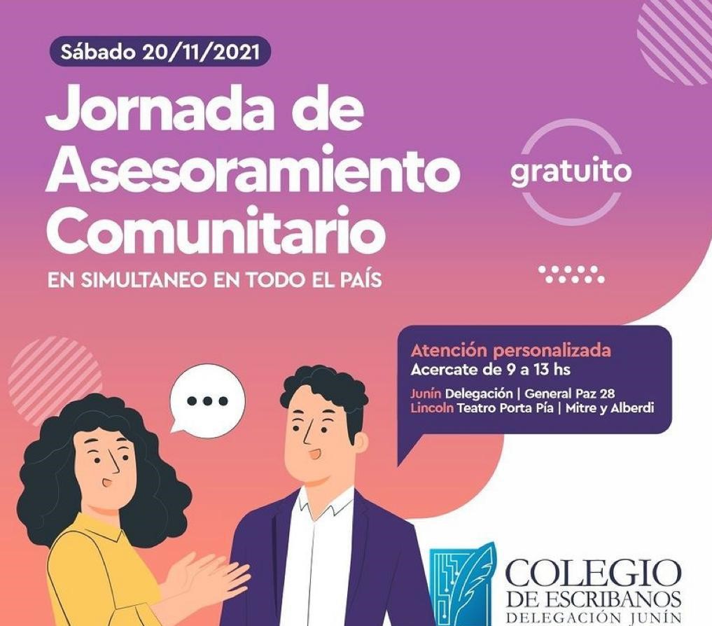 Jornada de asesoramiento notarial comunitario