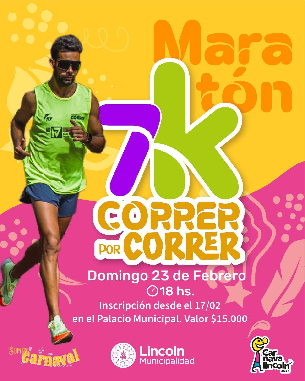 Arranca la inscripción para la maratón del Carnaval