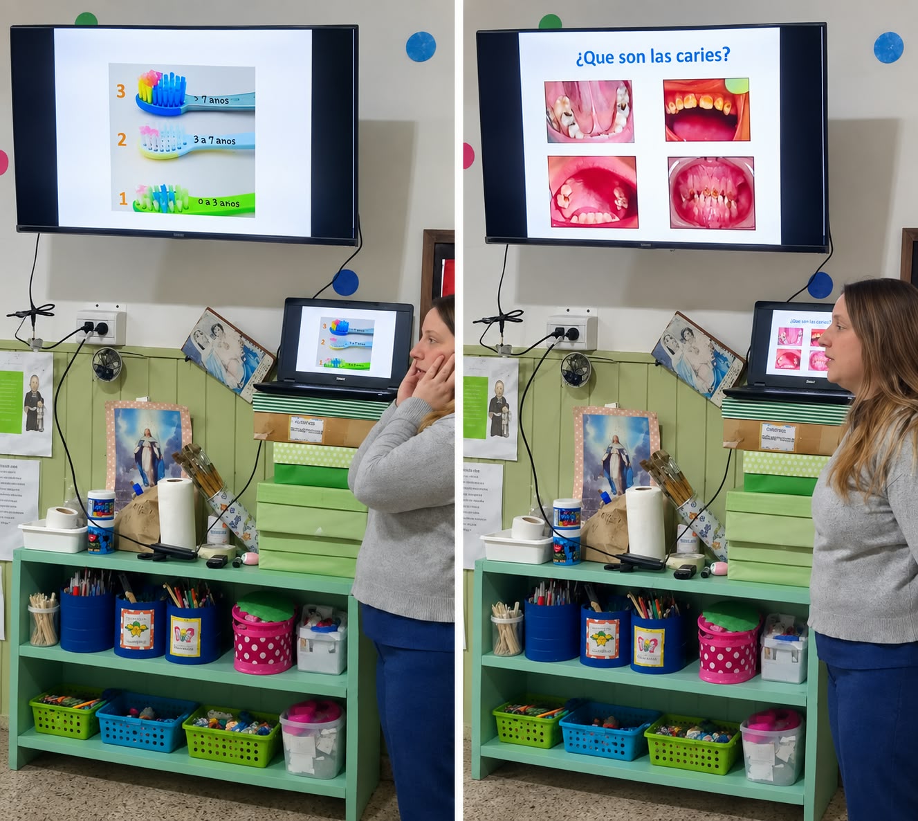 Charla sobre el cuidado de la salud bucal en las escuelas