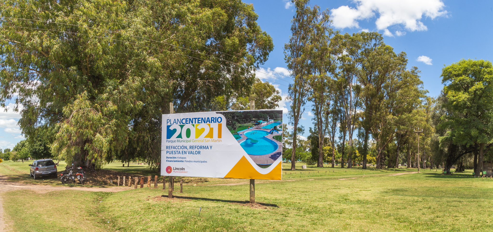Serenal anunció un plan de reformas y mejoras para el Parque General San Martín