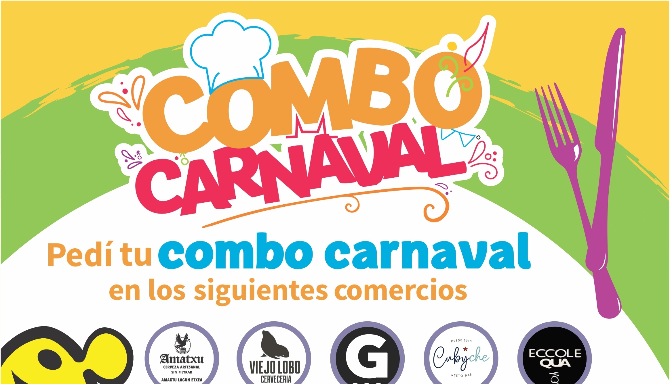 Varios comercios del Distrito ofrecerán su “Combo Carnaval”