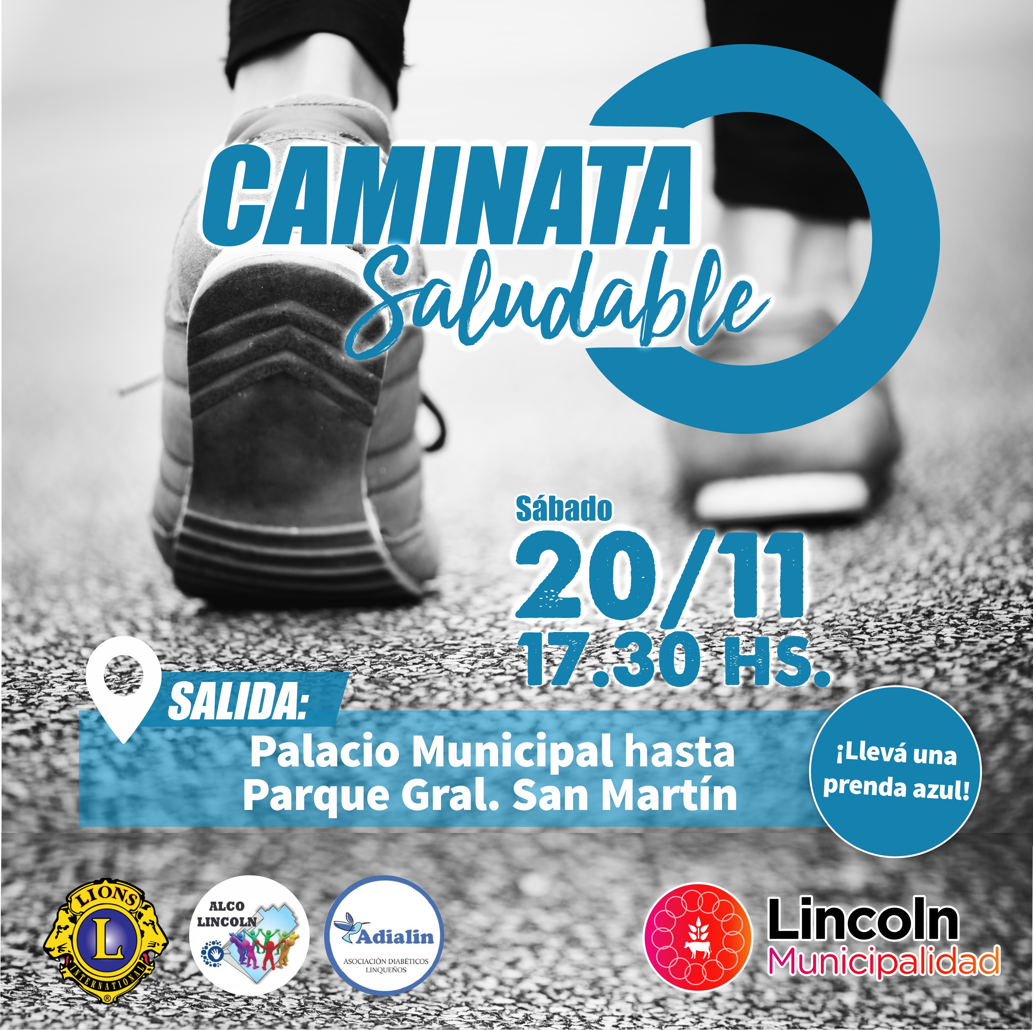 Caminata Saludable para prevenir la diabetes