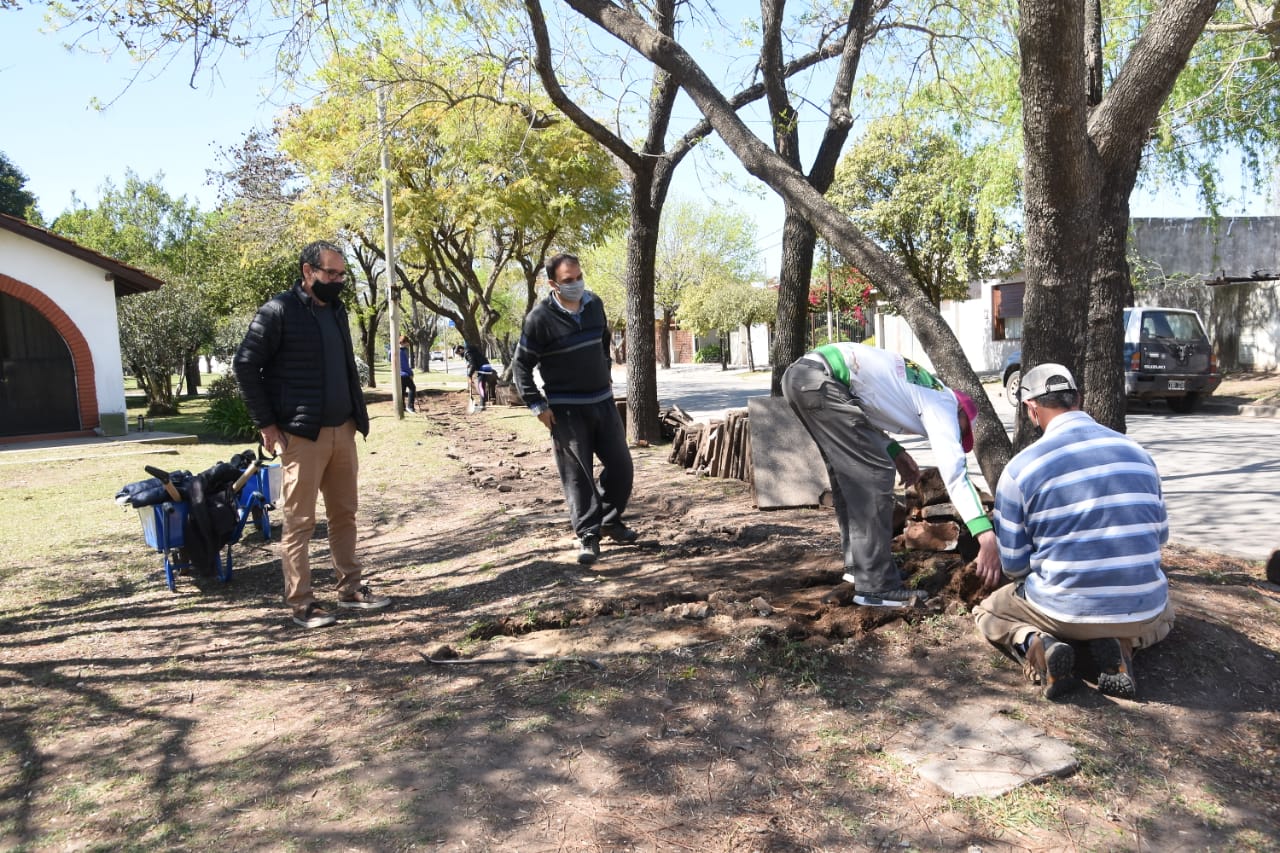 El municipio coordinará obras en espacios públicos junto al “Movimiento Evita”