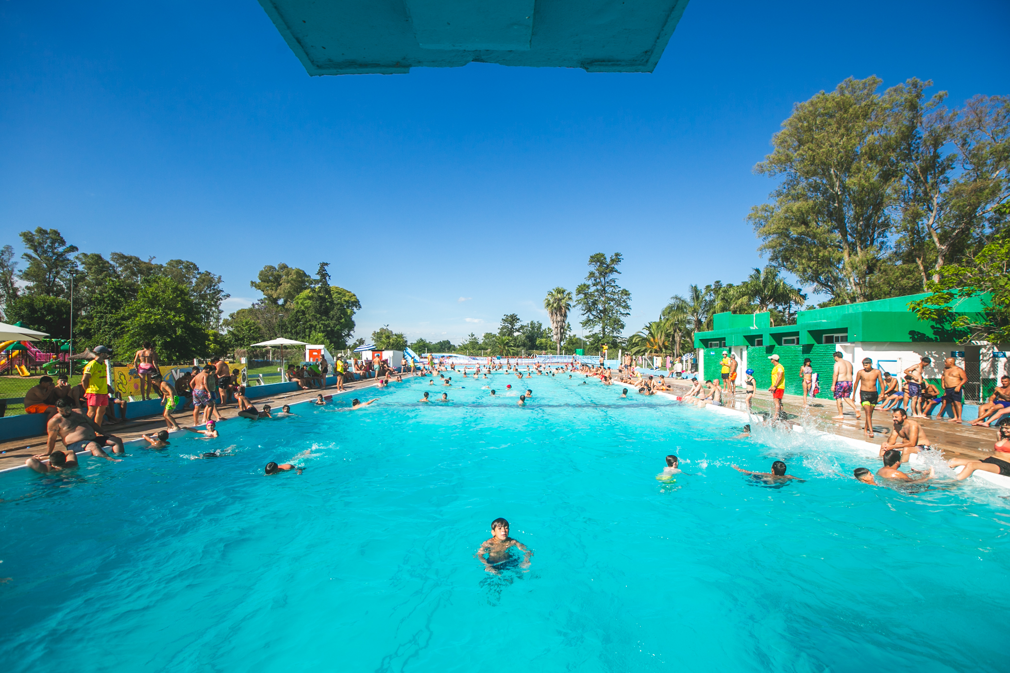 La pileta del parque continuará abierta hasta el próximo domingo