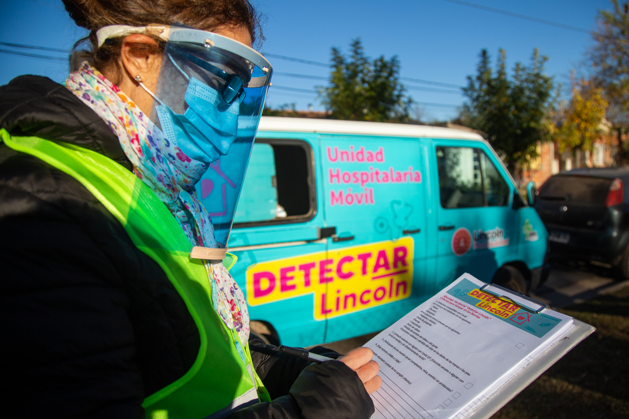 “Detectar Lincoln” salió a la calle en busca de positivos asintomáticos