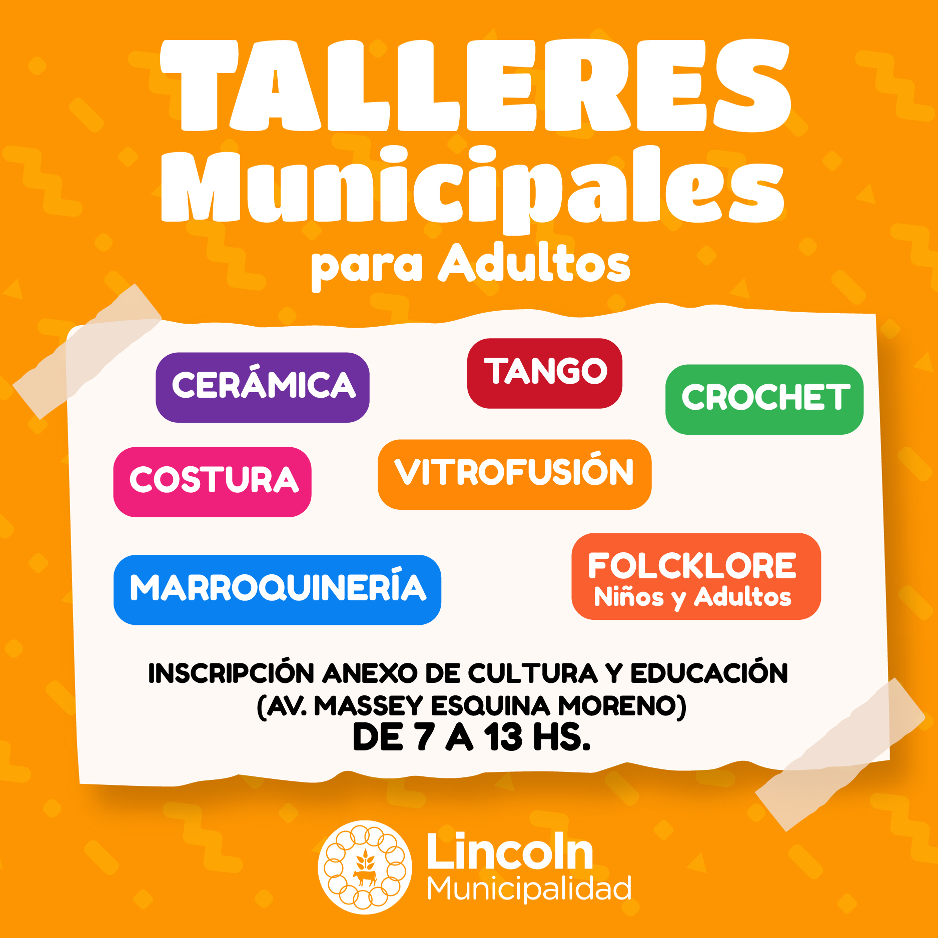 Abrió la inscripción a los talleres municipales 2023