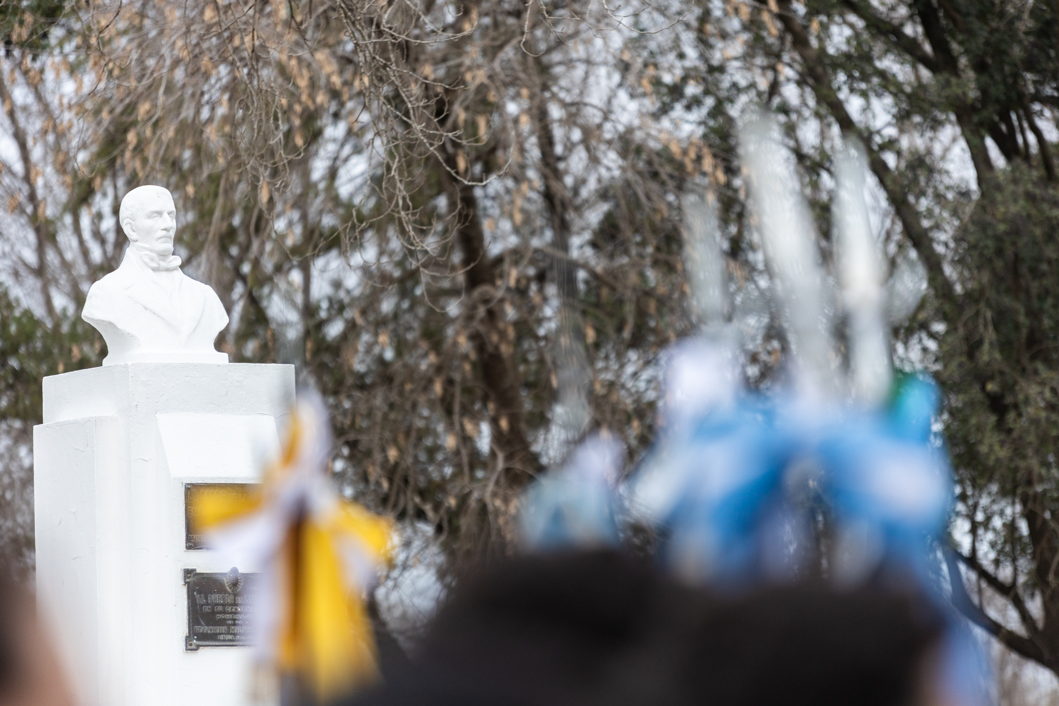 Lincoln rindió homenaje al "Padre de la Patria"