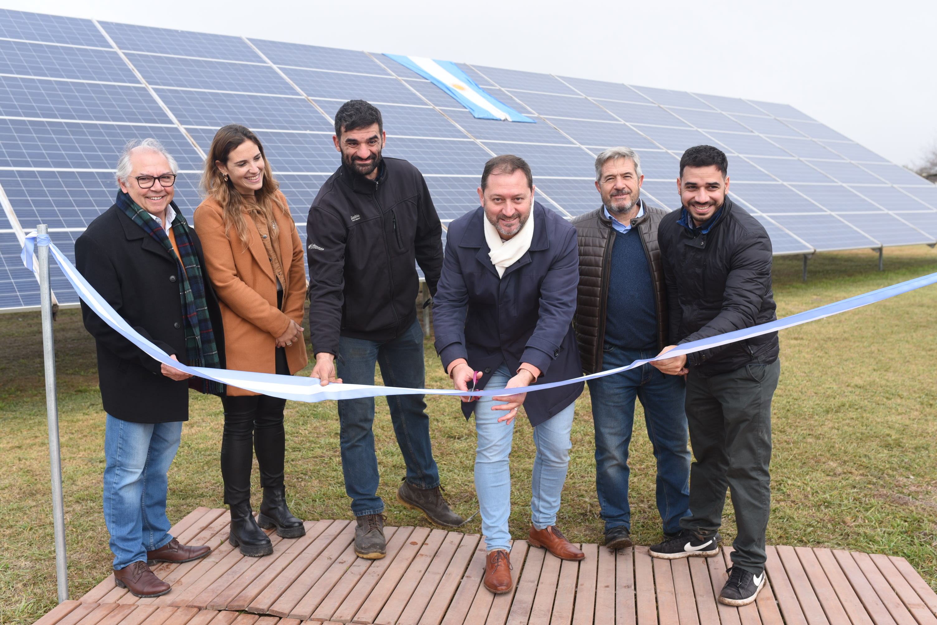 Serenal acompañó la puesta en funcionamiento del parque fotovoltaico de la empresa MEGA