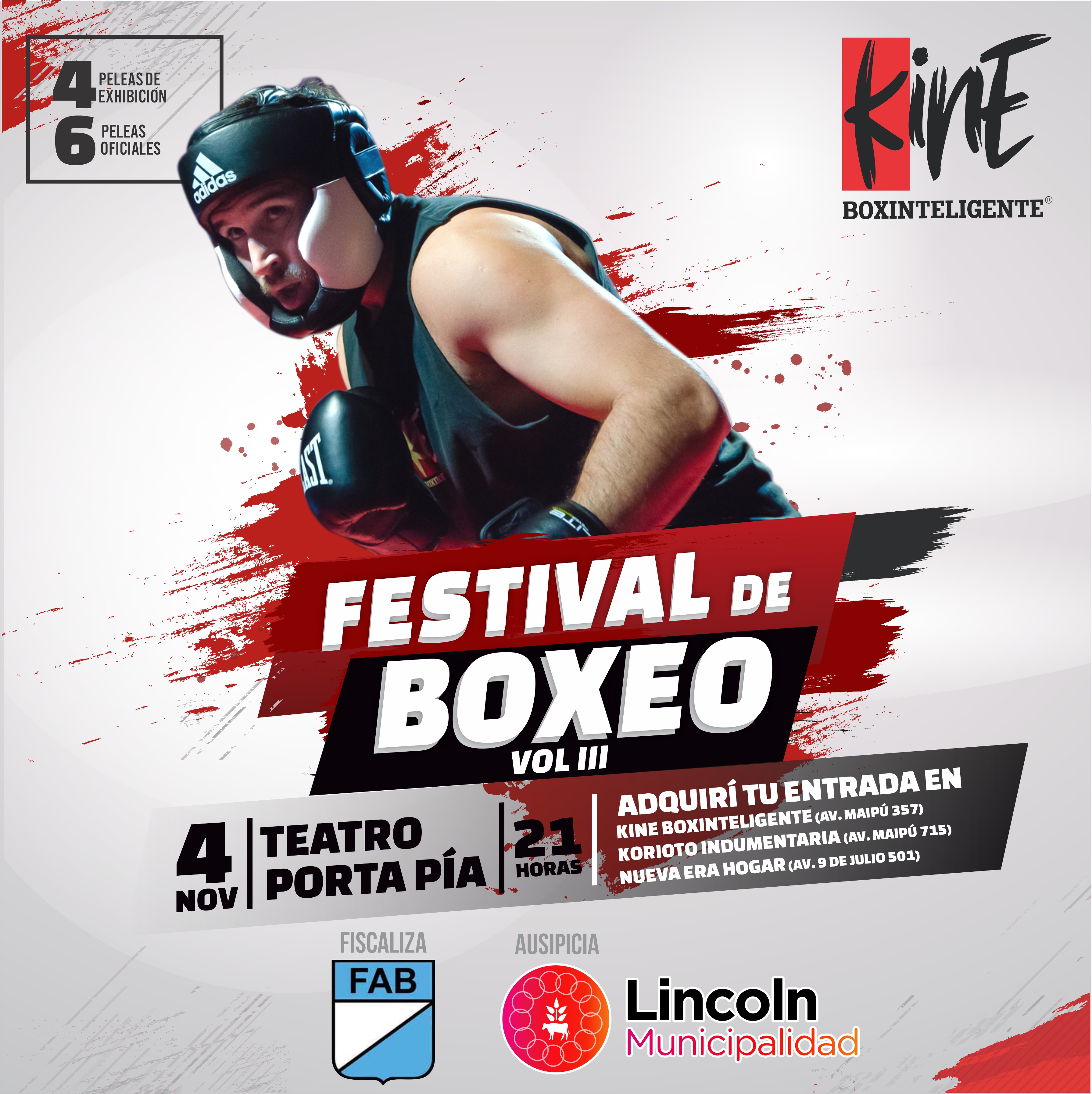 Se viene el Festival de Boxeo Volumen III