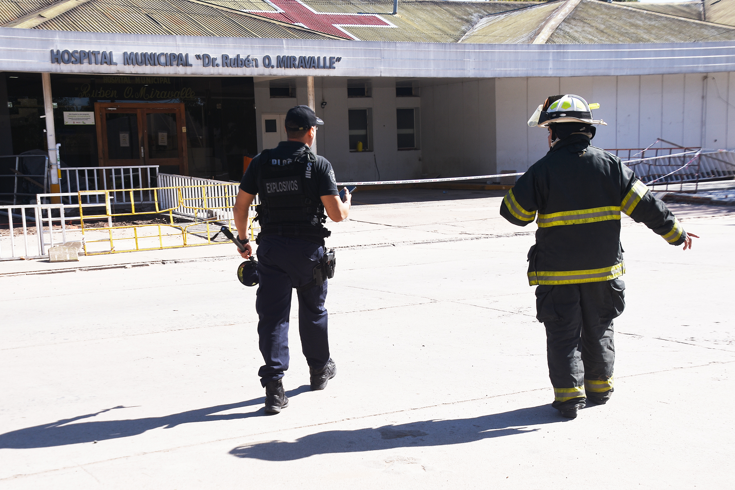 El Hospital Municipal debió ser evacuado por una “amenaza de bomba”