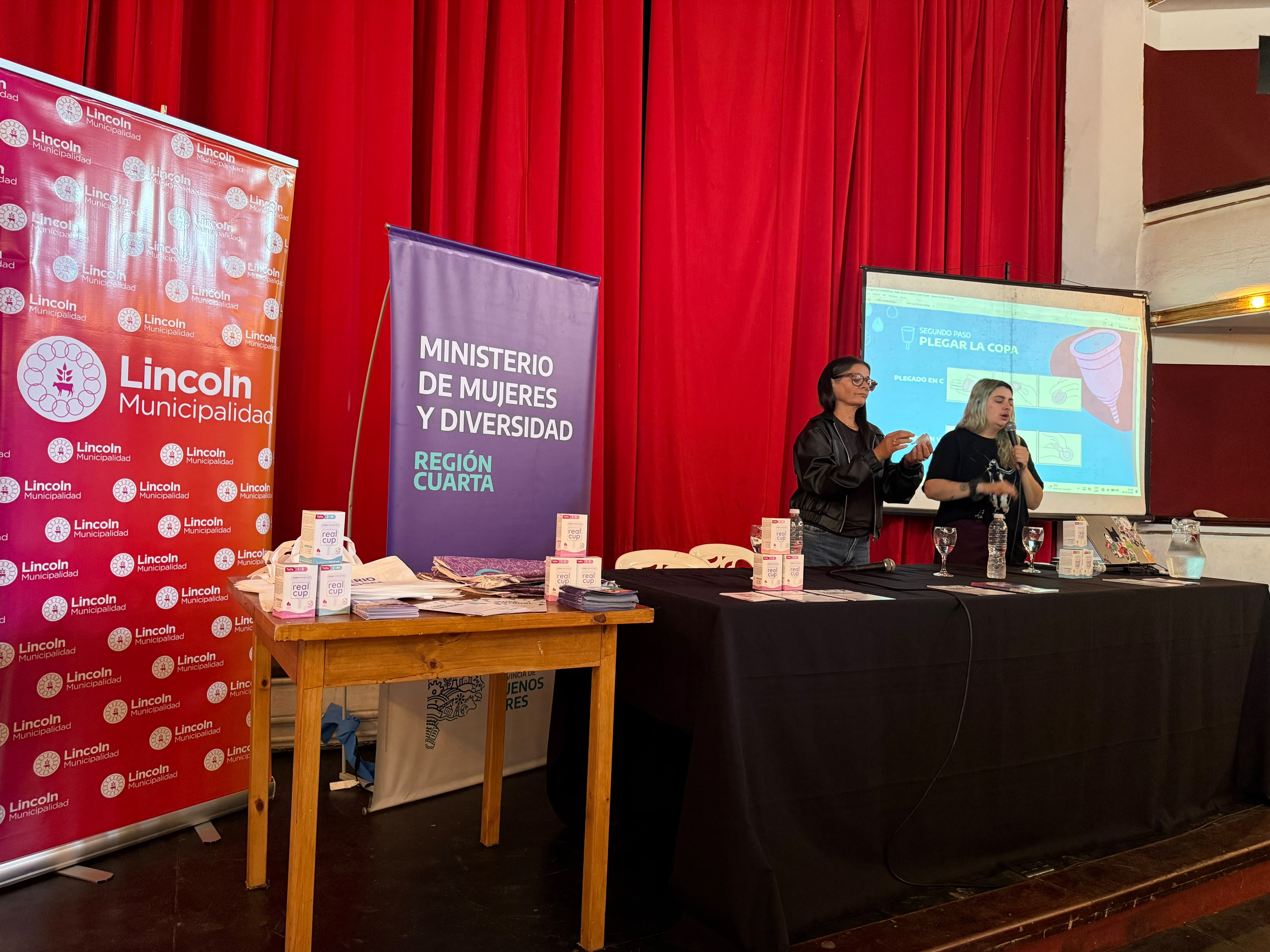 Se dictó un taller de gestión menstrual abierto a la comunidad