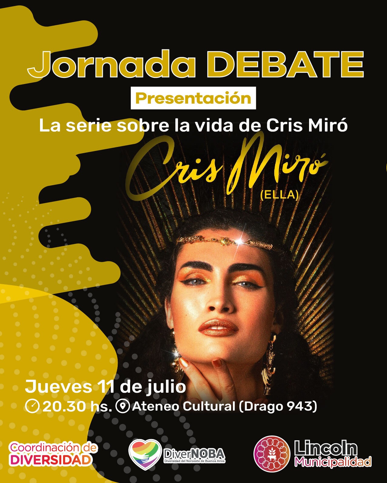 Presentan “Ella”, serie inspirada en la vida de Cris Miró