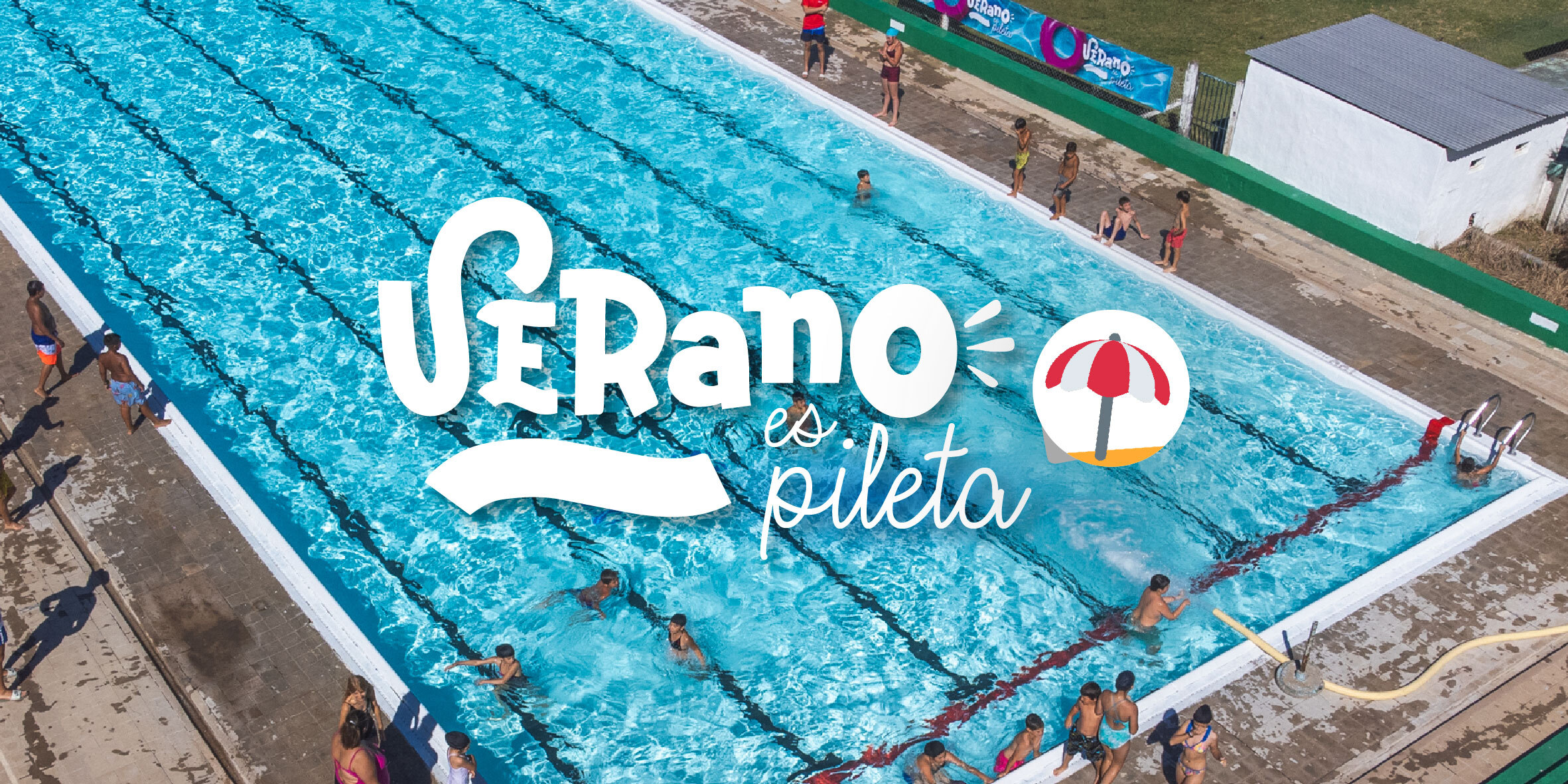 Preparativos para dar inicio a la temporada de pileta en El Parque