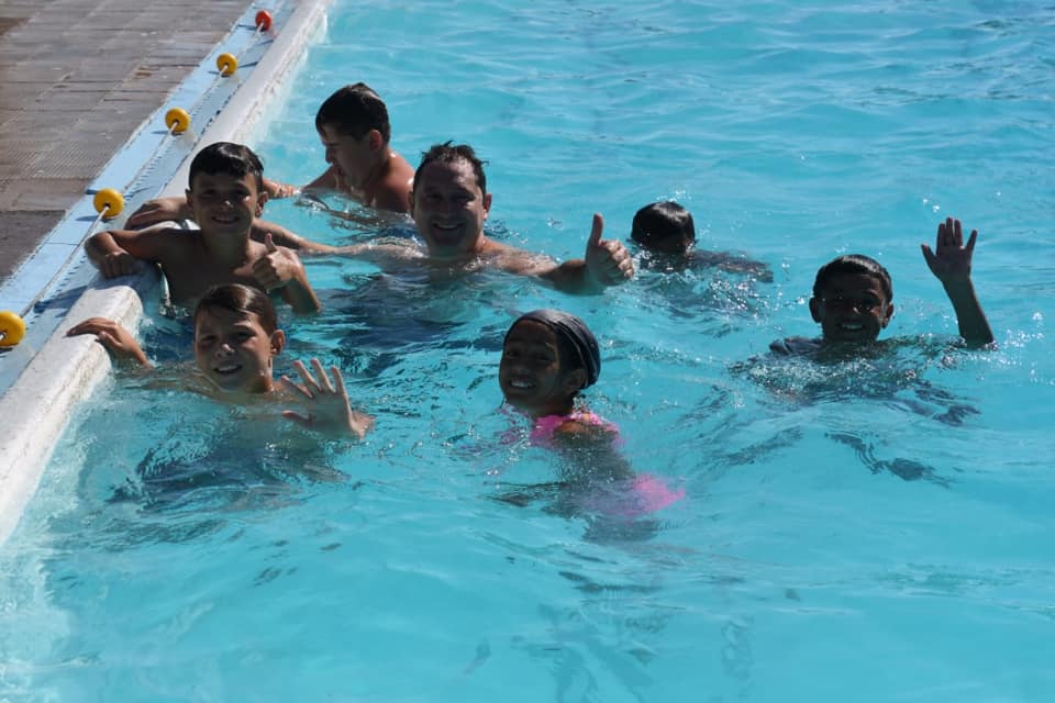 Serenal visitó la colonia de verano de Pibelandia