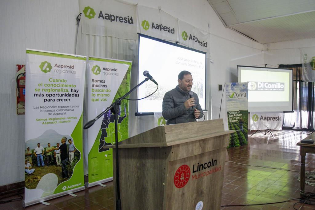 Serenal participó de la apertura de la jornada Aapresid “Sembrando vida, capturando carbono”