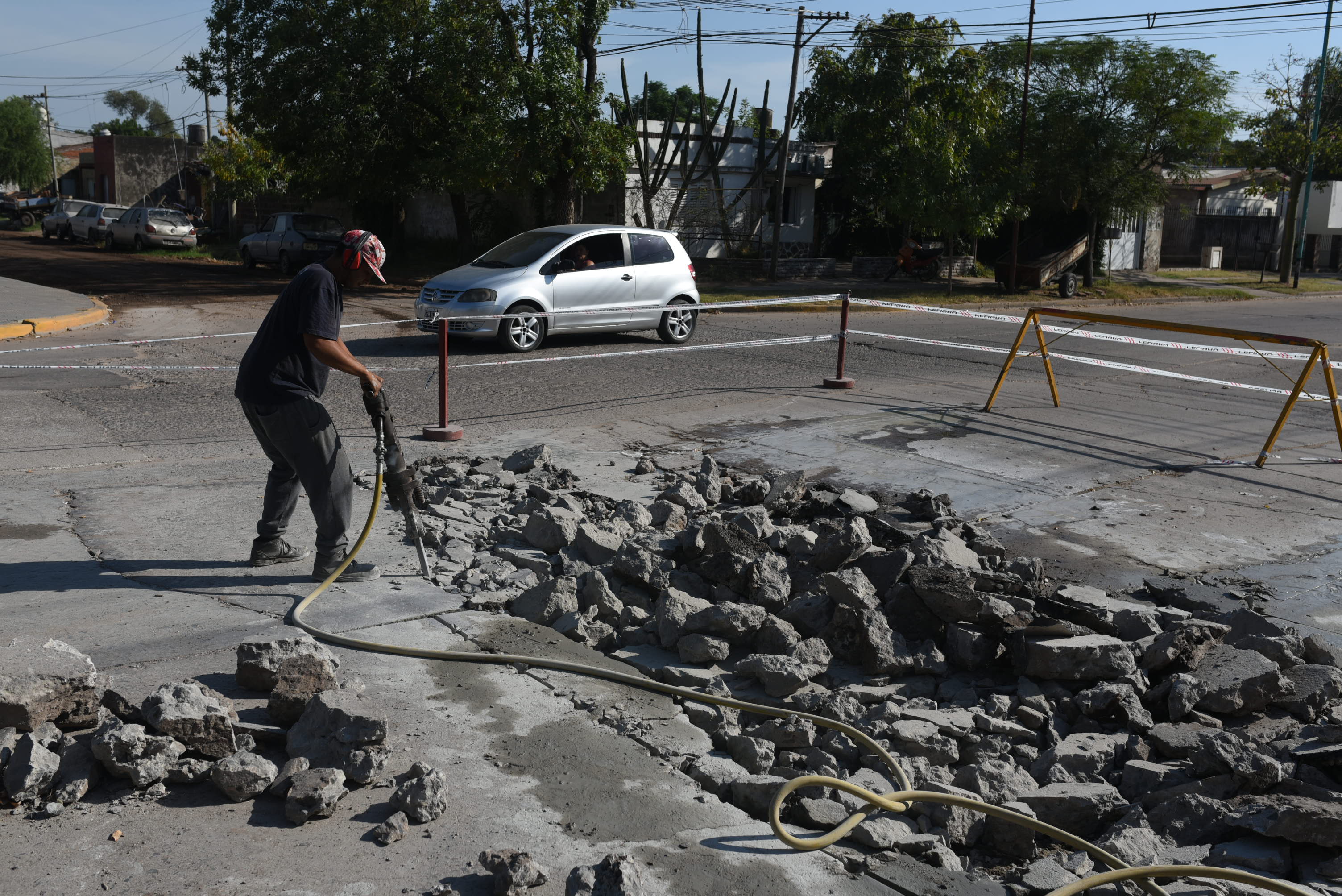 Plan de bacheo intensivo en las avenidas de la ciudad