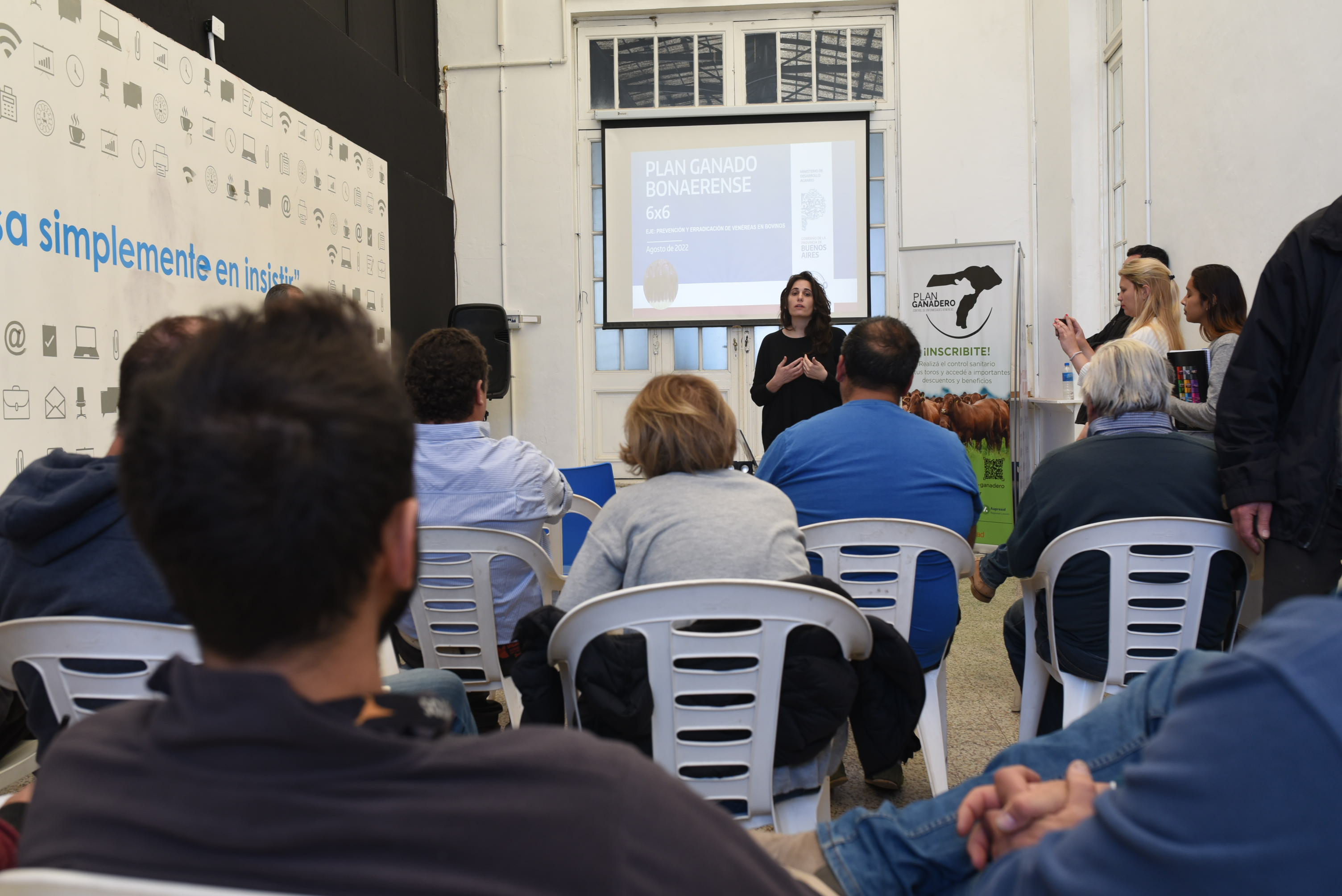 Productores locales participaron de la charla sobre Plan Ganadero 6x6