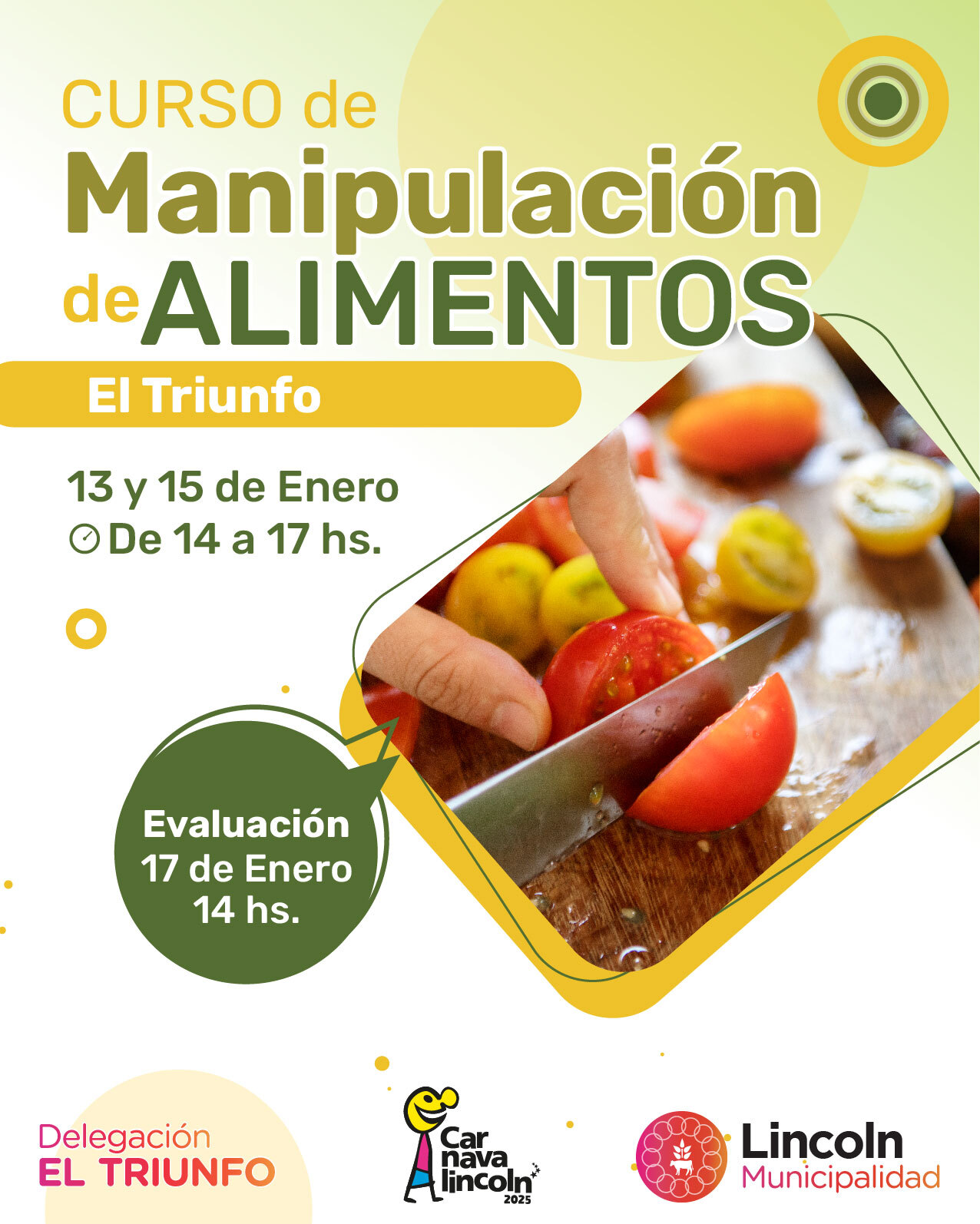 Se realiza una nueva edición del curso en “Manipulación de Alimentos”