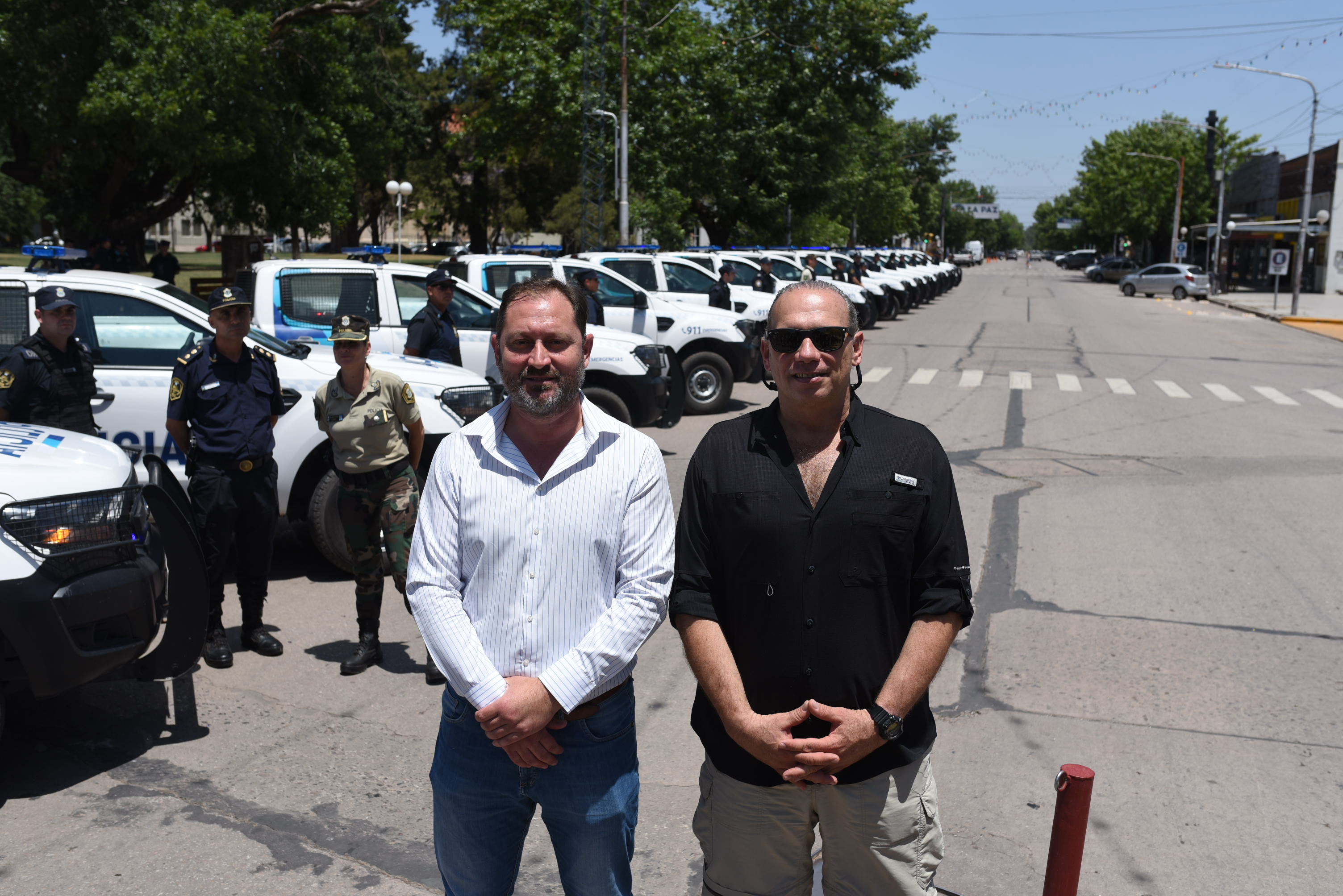 Lincoln recibió 16 patrulleros para las fuerzas policiales del Distrito