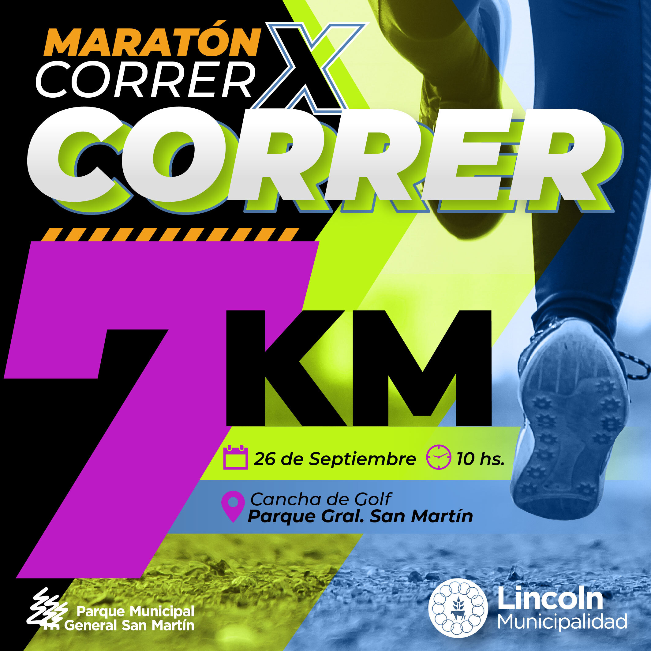 Se acerca la maratón recreativa “correr por correr”