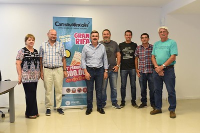 Bomberos Voluntarios de las localidades se suman a la Gran Rifa del Carnaval