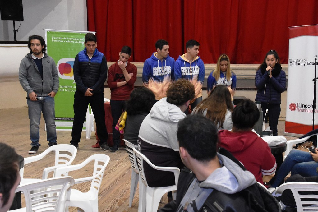 Jóvenes participaron del Parlamento Juvenil del Mercosur