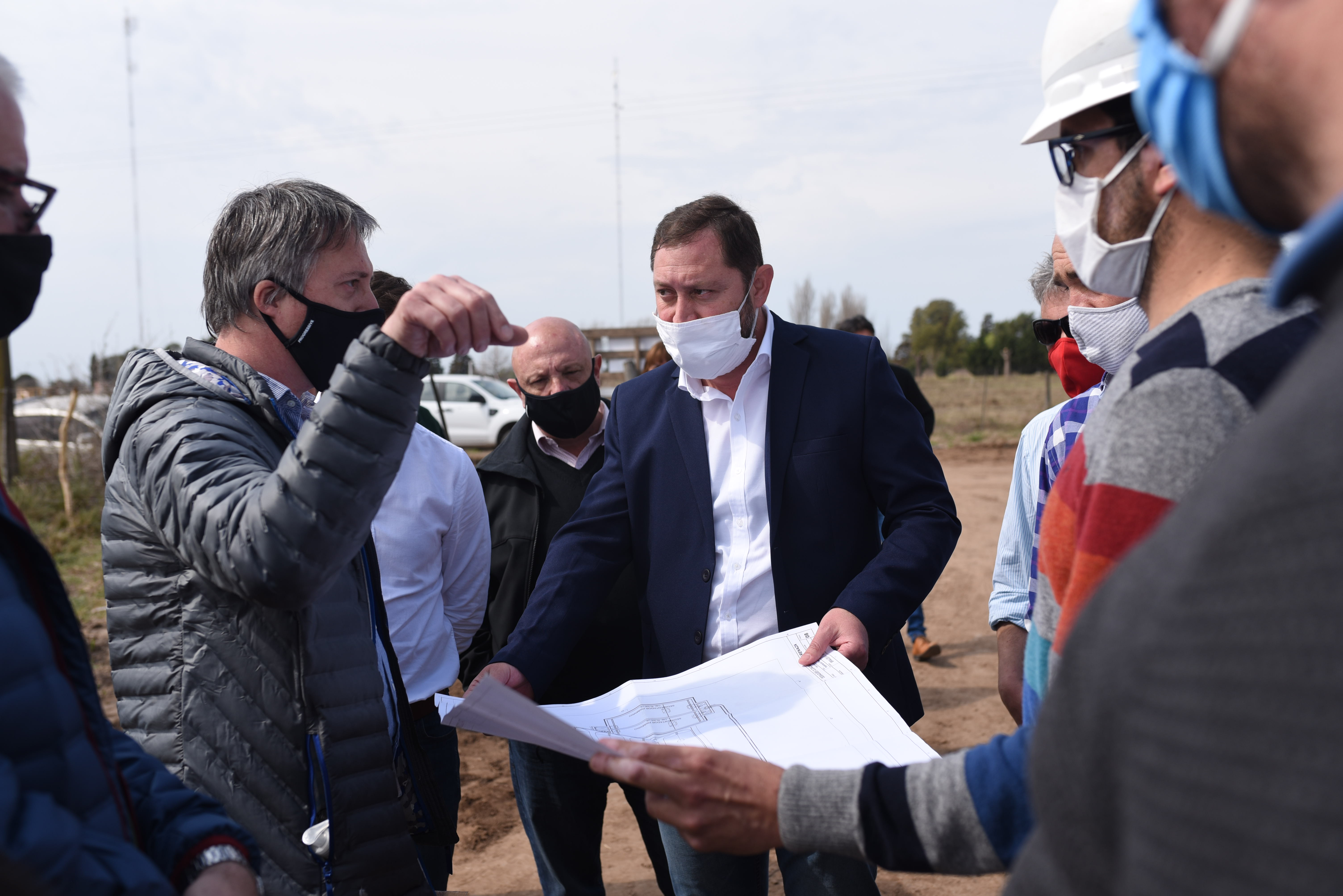 Se reactivó la obra para dotar con red de cloacas a Arenaza